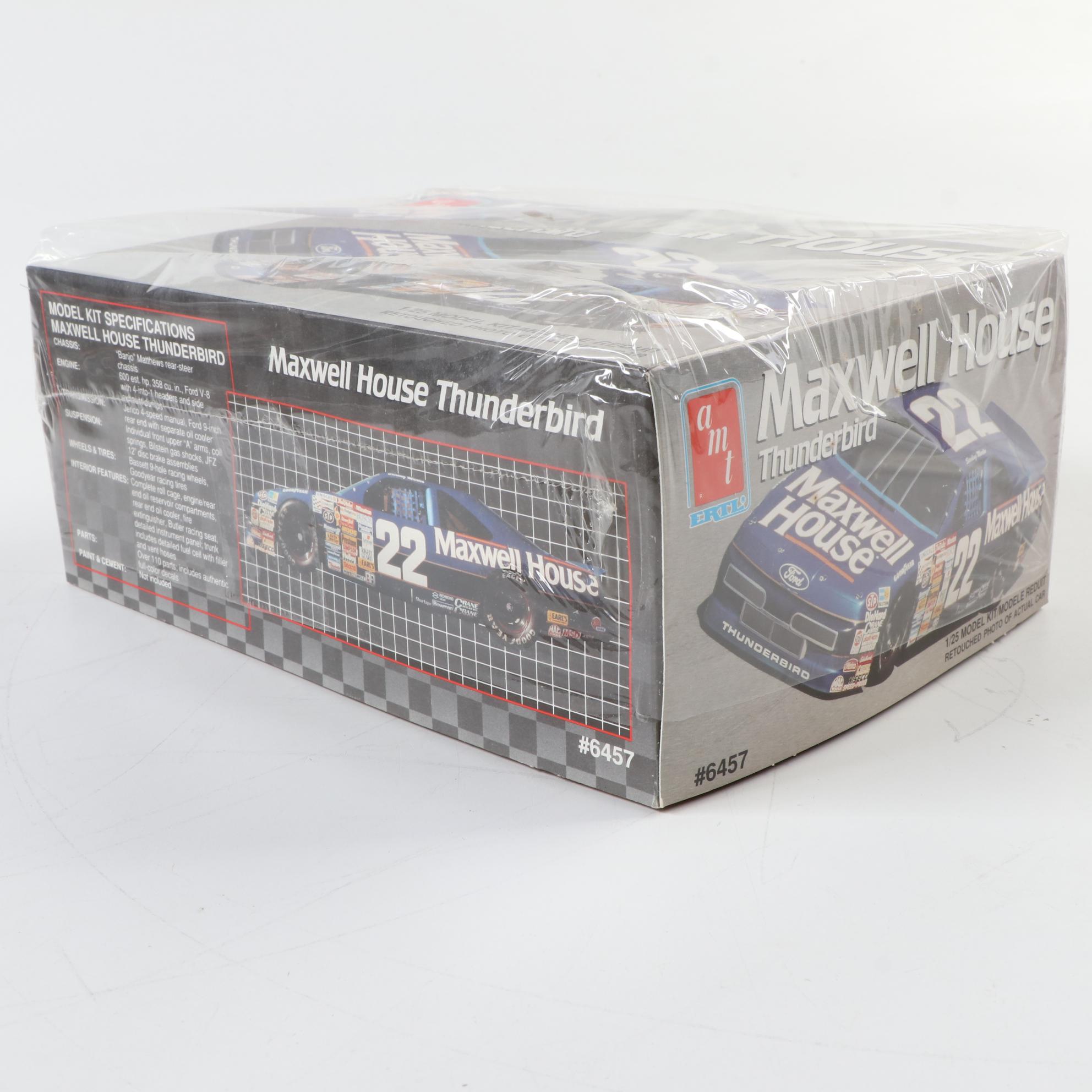 AMT Ertl Coors Bill Elliott Ford Thunderbird and Other Race Car Model Kits