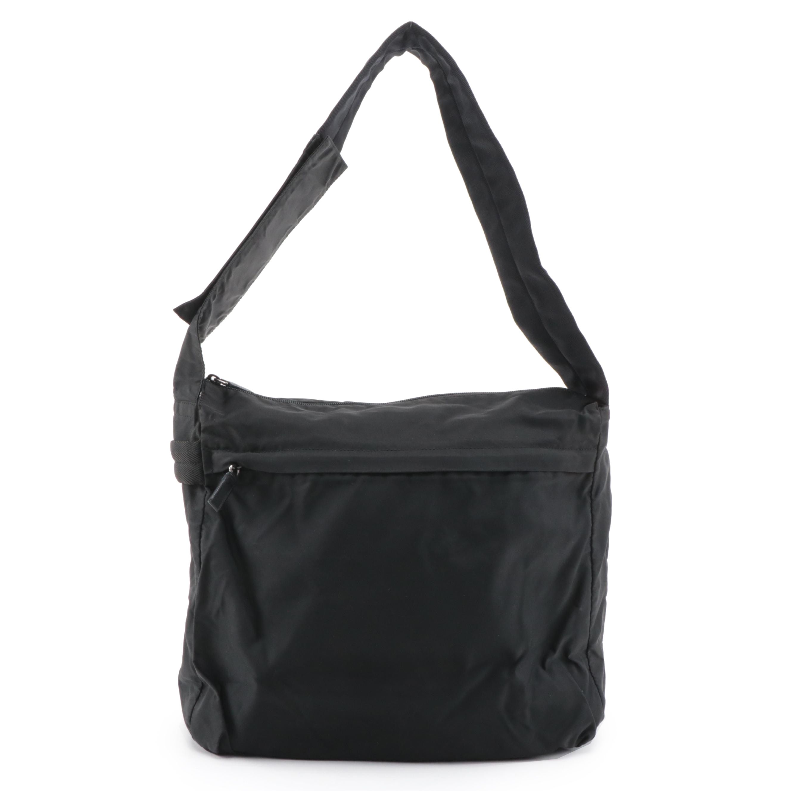 Prada Tessuto Sport Nylon Messenger Bag with Padded Strap