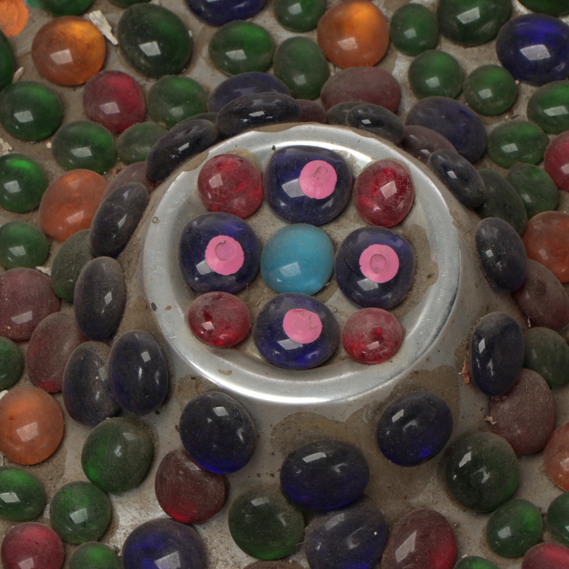 Norman Scott "Butch" Quinn Assemblage Sculpture "Feathers in My Hubcap"