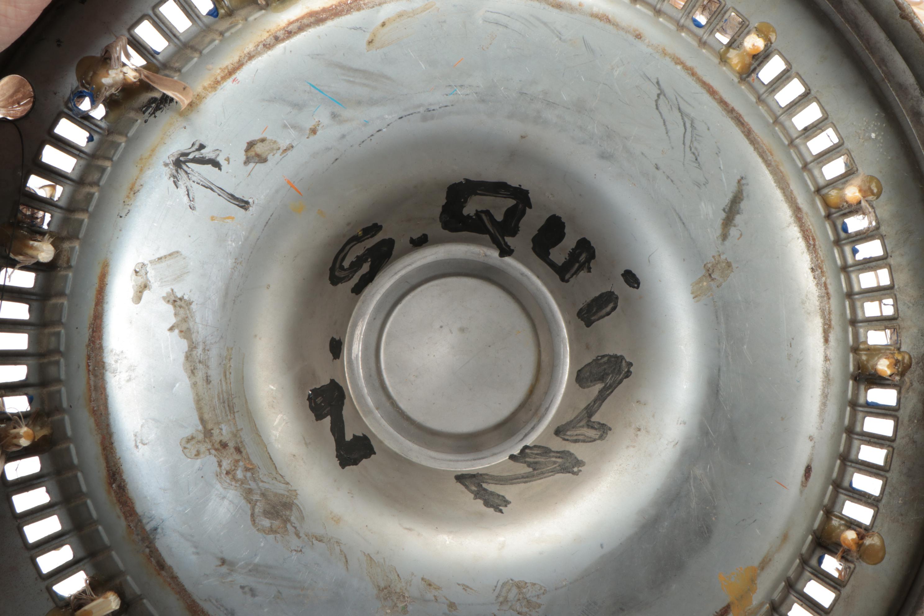 Norman Scott "Butch" Quinn Assemblage Sculpture "Feathers in My Hubcap"