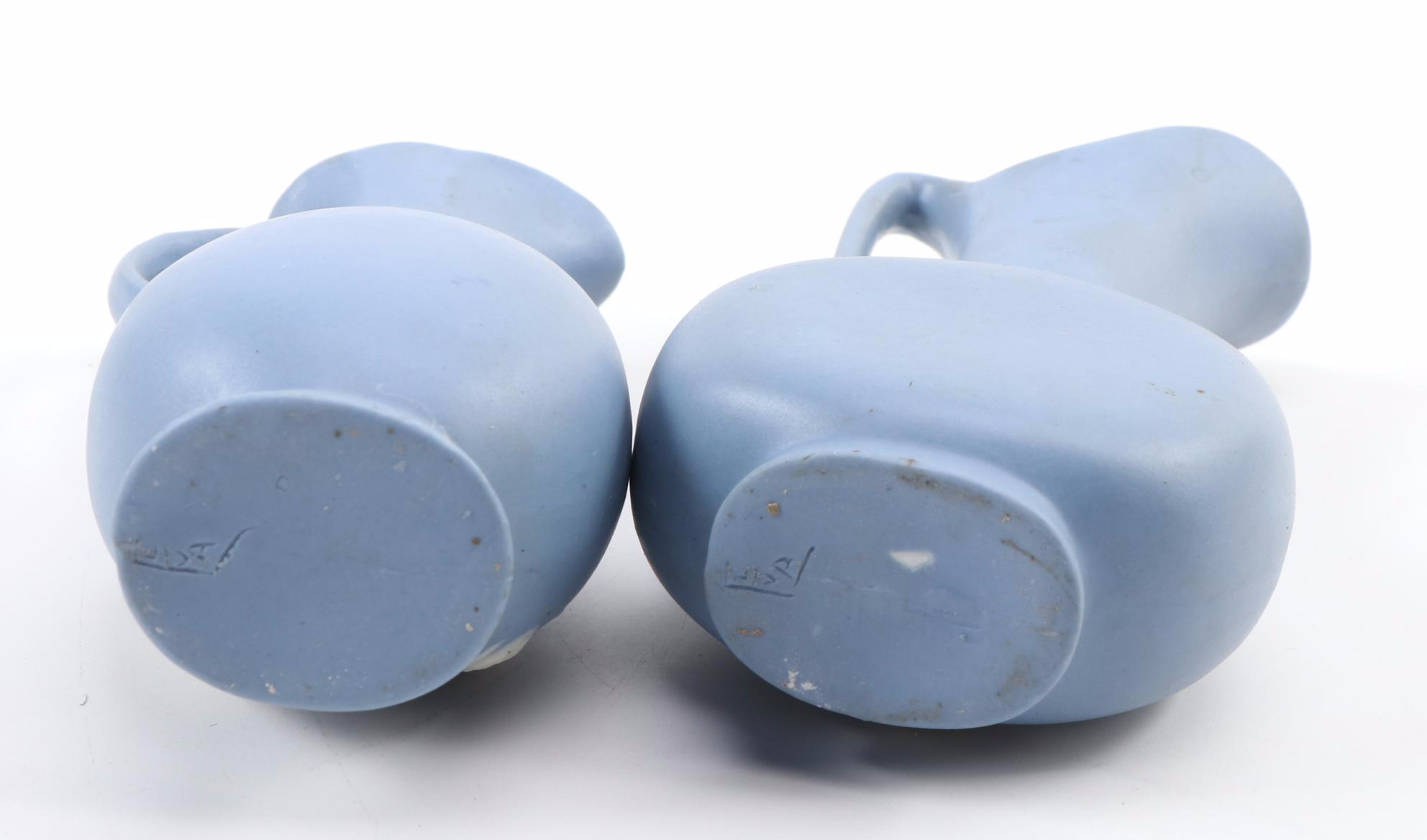 Incolay Studios "The Sirens" Collector Plate with Other Jasperware Style Ewers