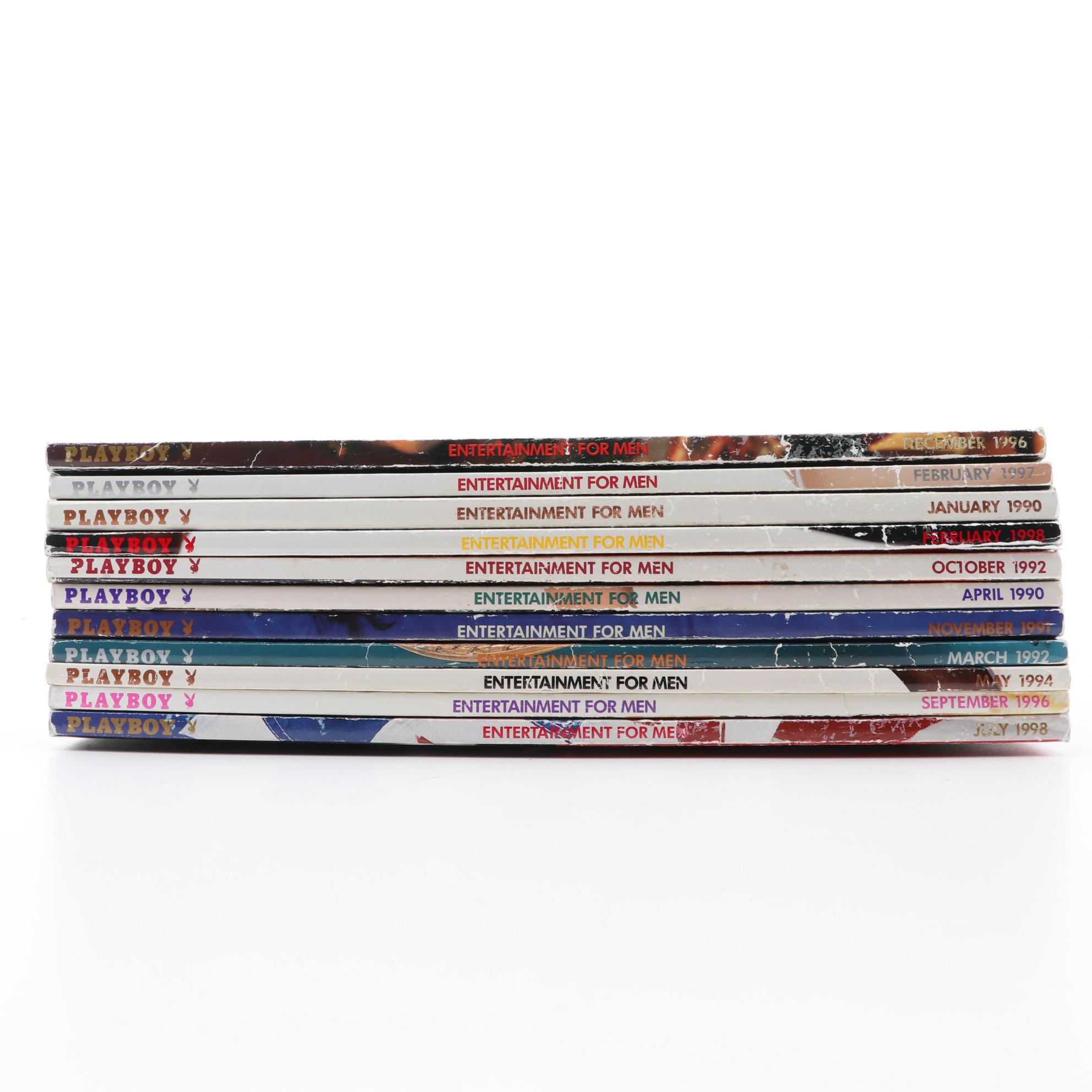 "Playboy" Magazines Including LaToya Jackson and Anna Nicole Smith