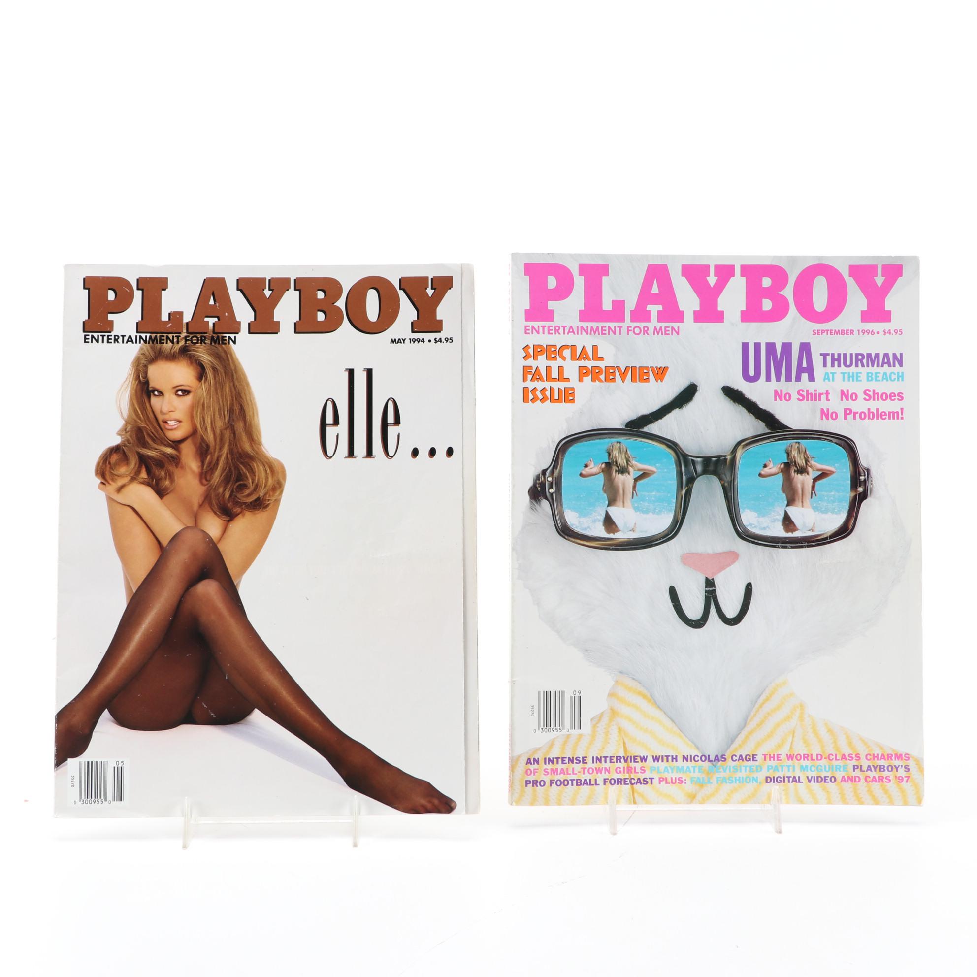 "Playboy" Magazines Including LaToya Jackson and Anna Nicole Smith