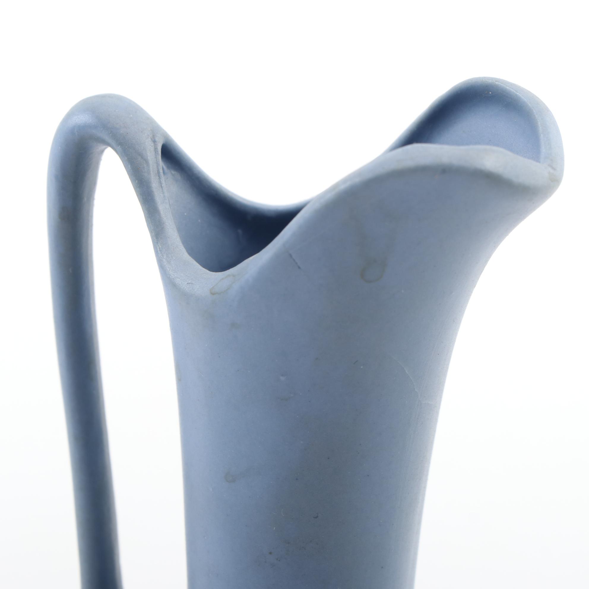 Incolay Studios "The Sirens" Collector Plate with Other Jasperware Style Ewers