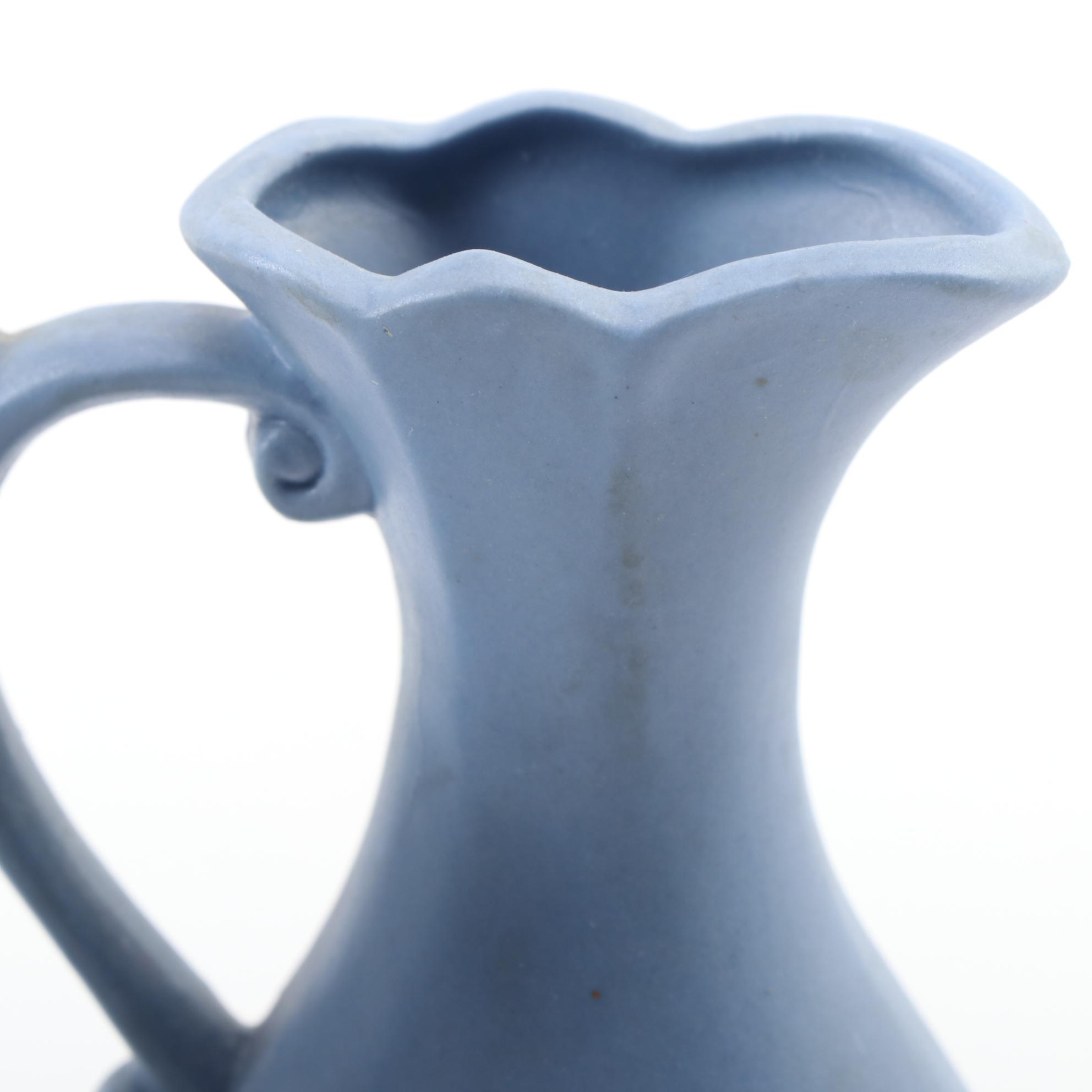 Incolay Studios "The Sirens" Collector Plate with Other Jasperware Style Ewers