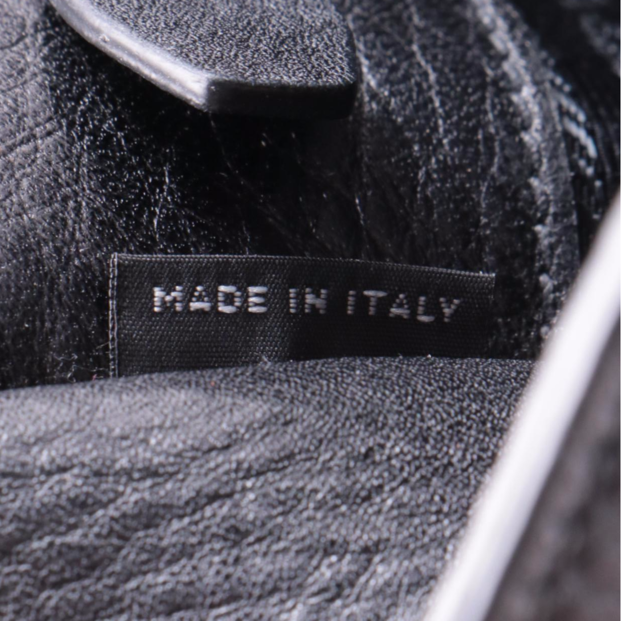 Prada Twin Pocket Flap Tote in Black Vitello Daino Leather