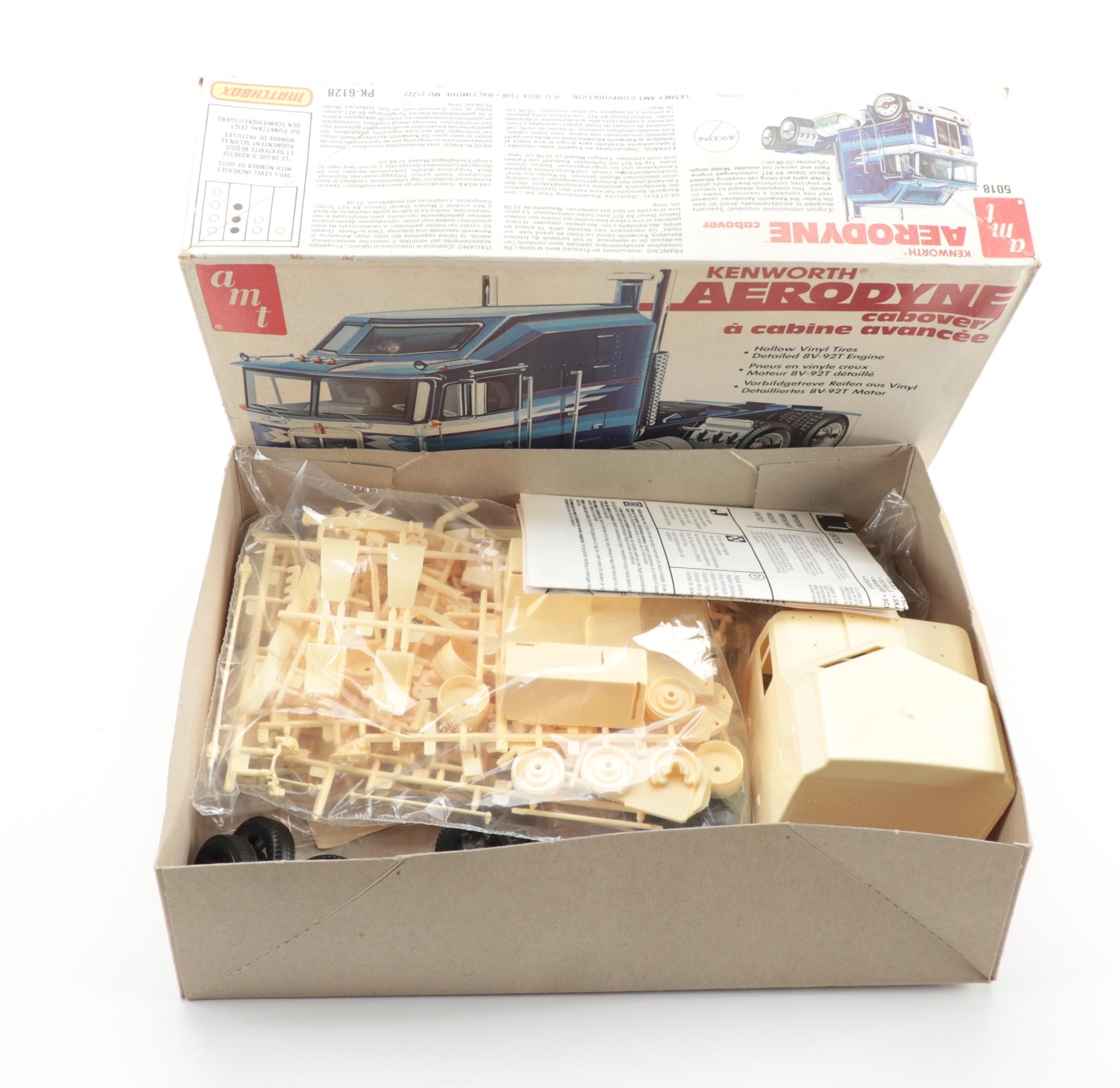 AMT Budweiser, Pabst Blue Ribbon Semi and Other Truck Model Kits