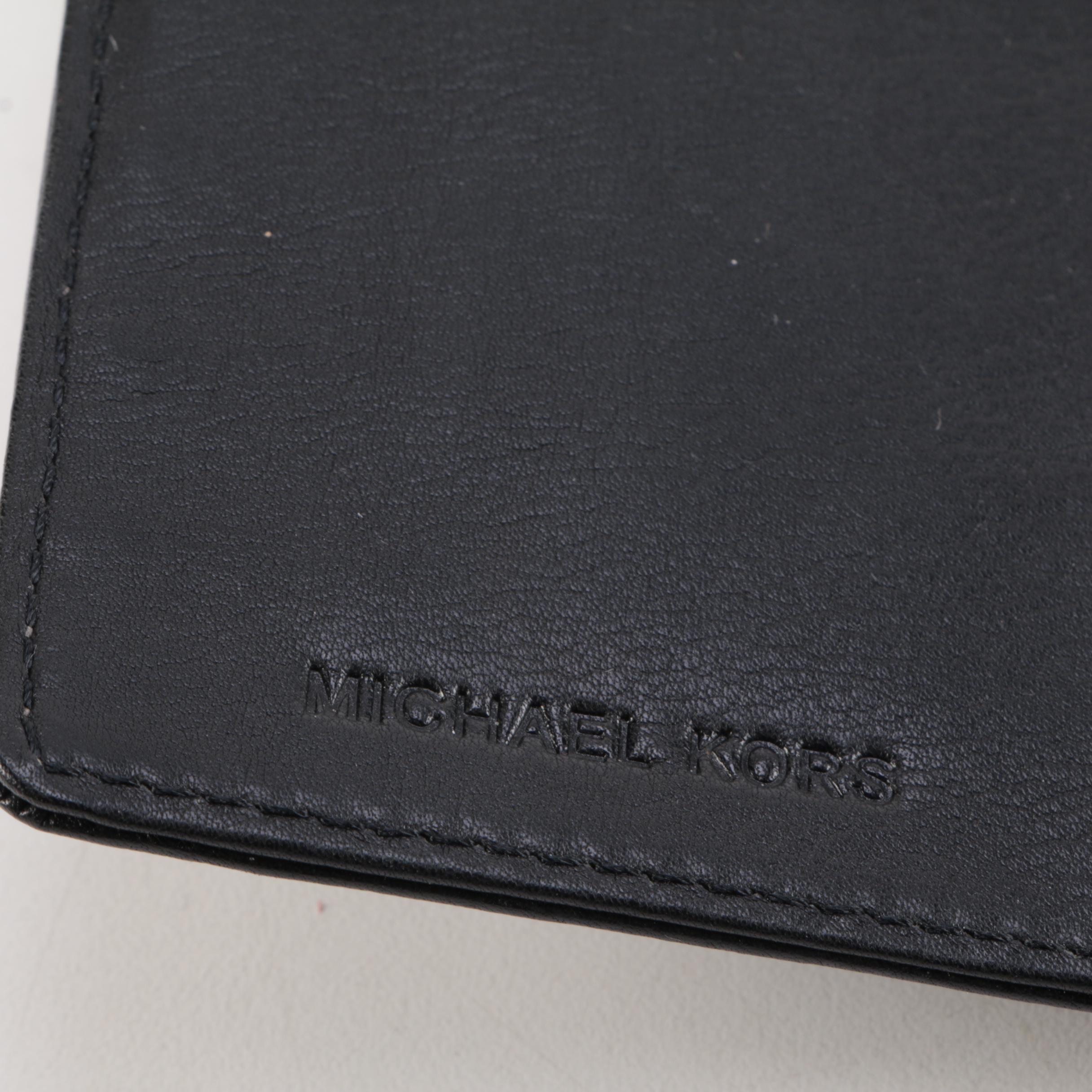 Michael Kors Quilted Drawstring Tote with Hudson Continental Wallet in Leather