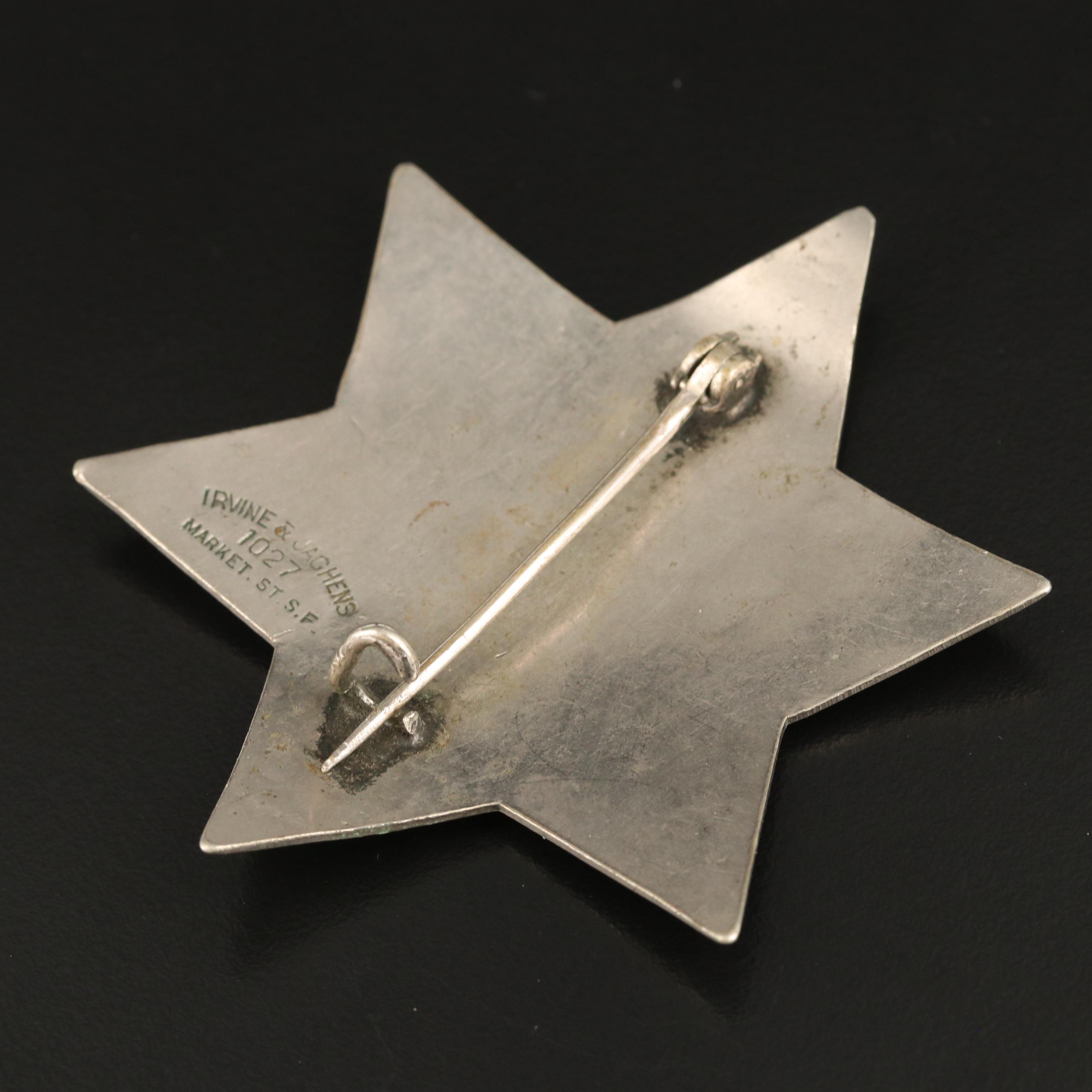 Circa 1920 Northern Pacific Railroad Police Department Badge