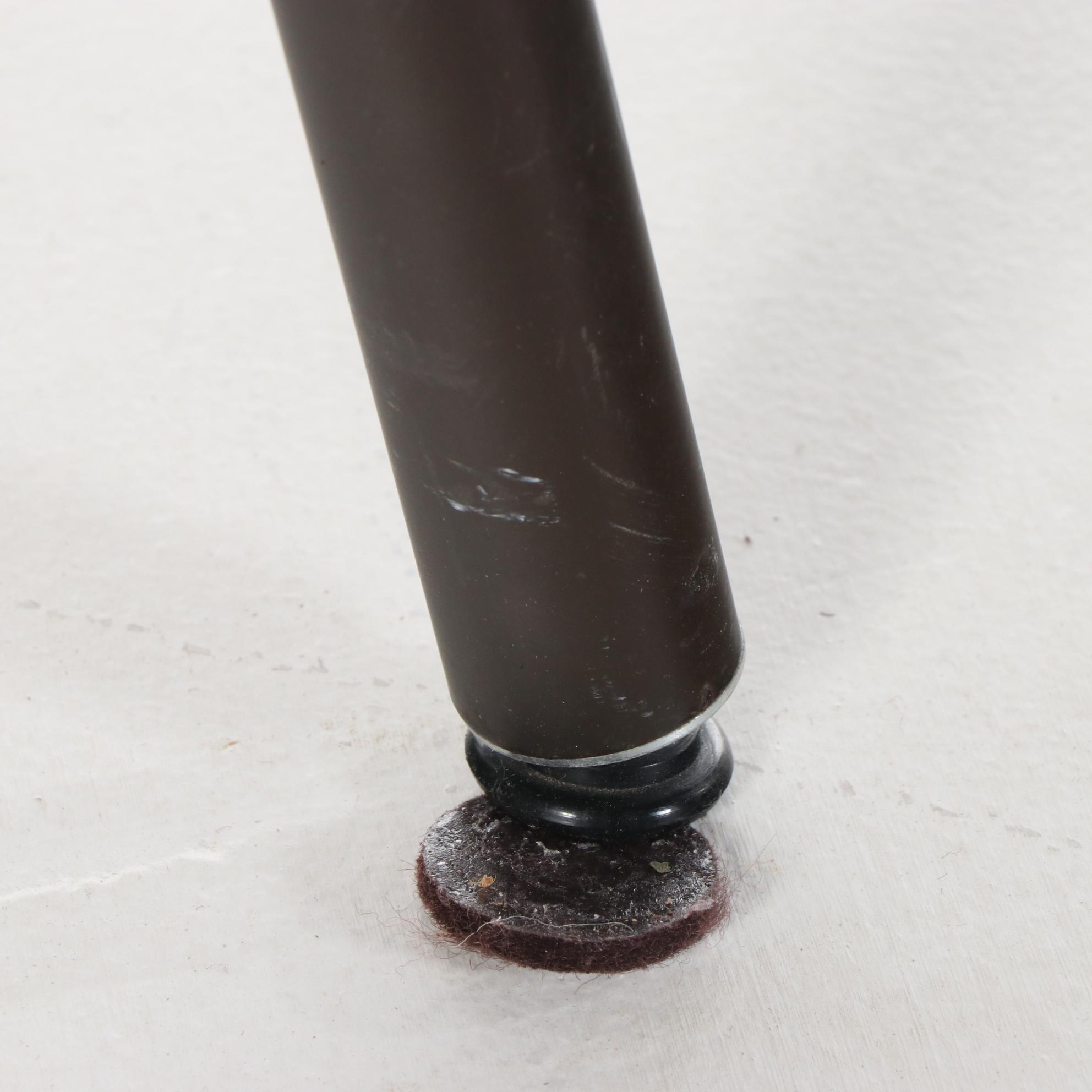 Four Amisco "Naomi" Contemporary Painted Steel Frame Dining Chairs