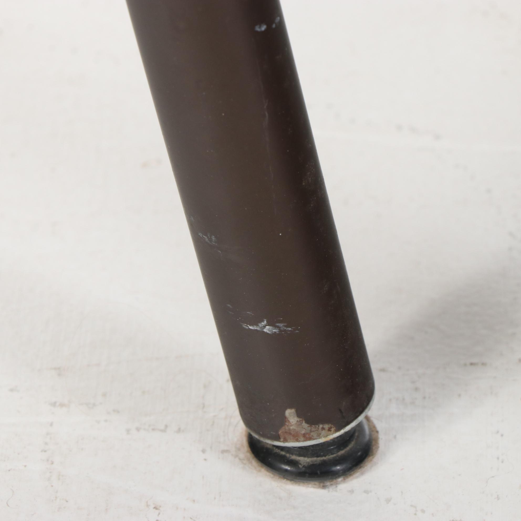 Four Amisco "Naomi" Contemporary Painted Steel Frame Dining Chairs