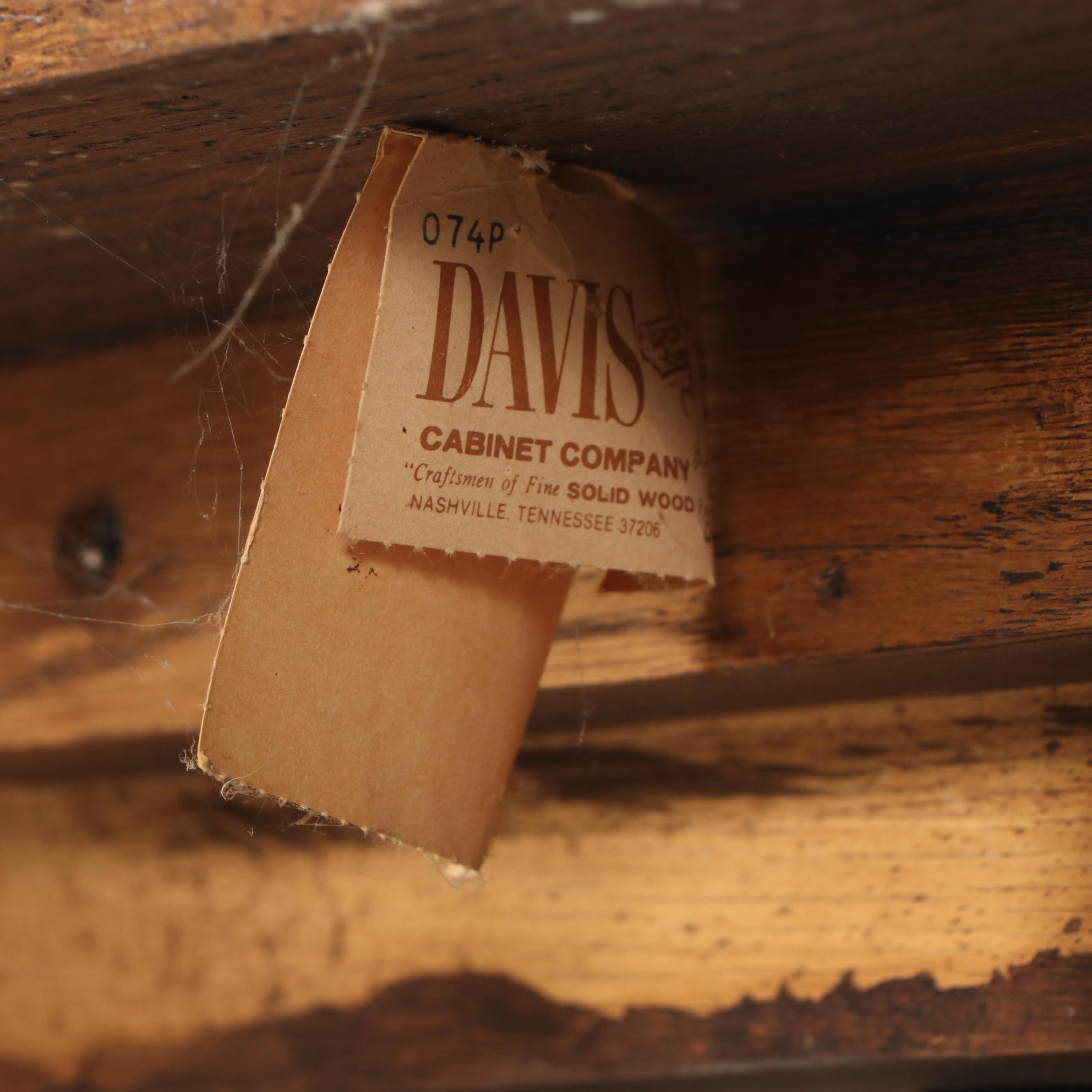 Davis "Jack Daniels Collection" Mission Slatted Oak Loveseat, circa 1980