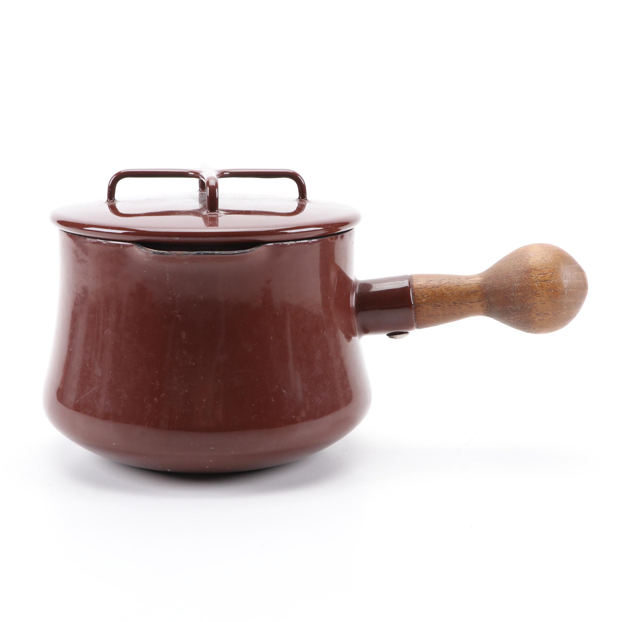 Dansk Brown Kobenstyle Enameled Casserole Dishes and Cookware, 1975–1983