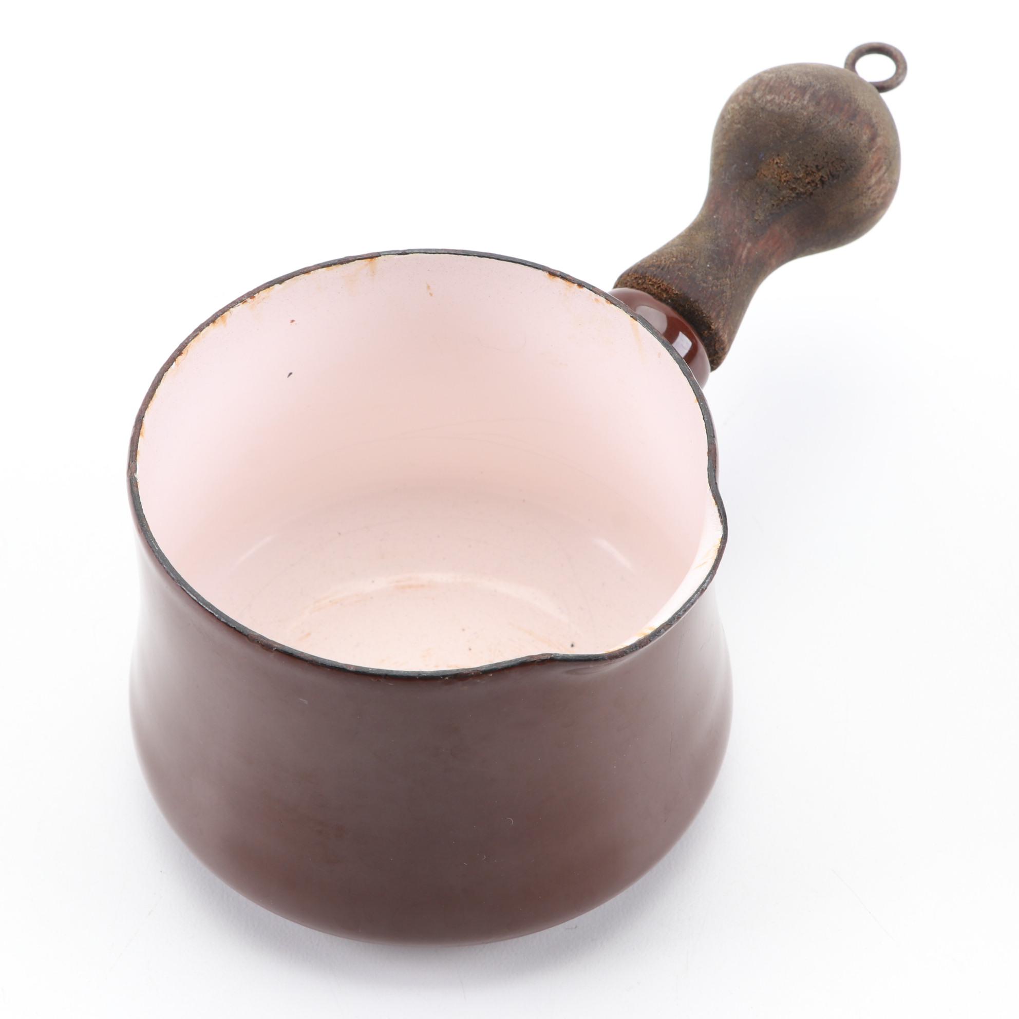 Dansk Brown Kobenstyle Enameled Casserole Dishes and Cookware, 1975–1983