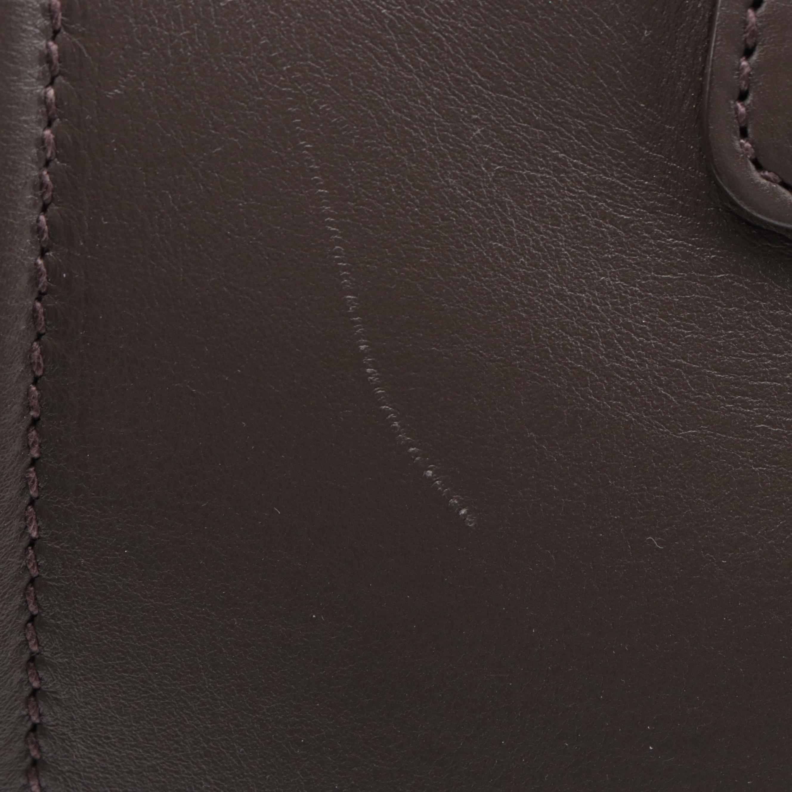 Prada Open City Tote in Taupe Calfskin Leather