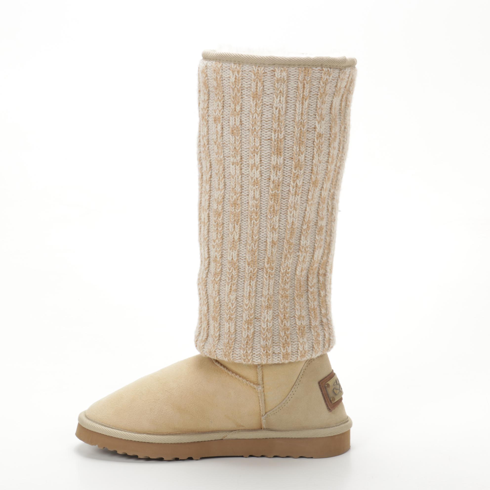 Australia Luxe Collective Tall Shearling Sweater Boots