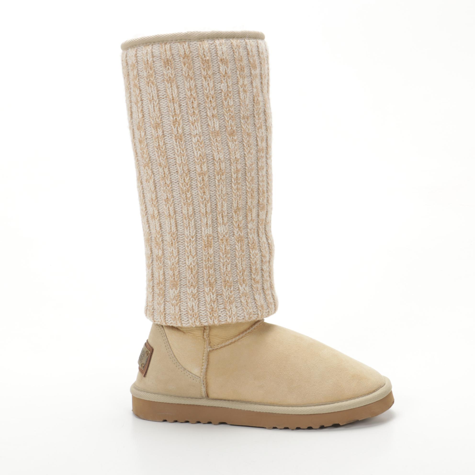 Australia Luxe Collective Tall Shearling Sweater Boots