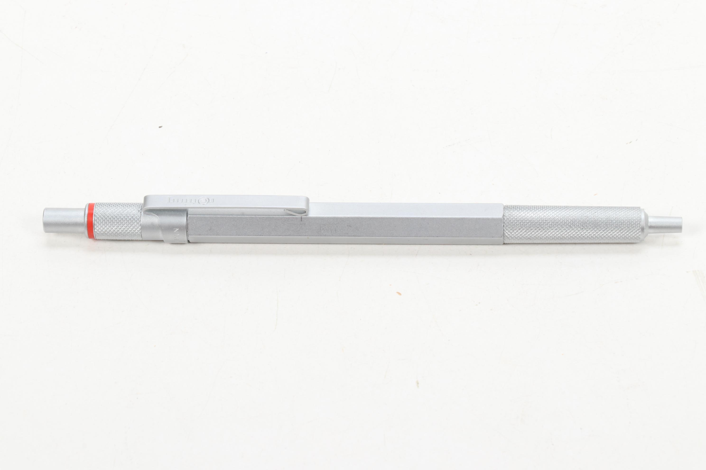 Rotring "600" Retractable and Capped Pen with Drafting Mechanical Pencil