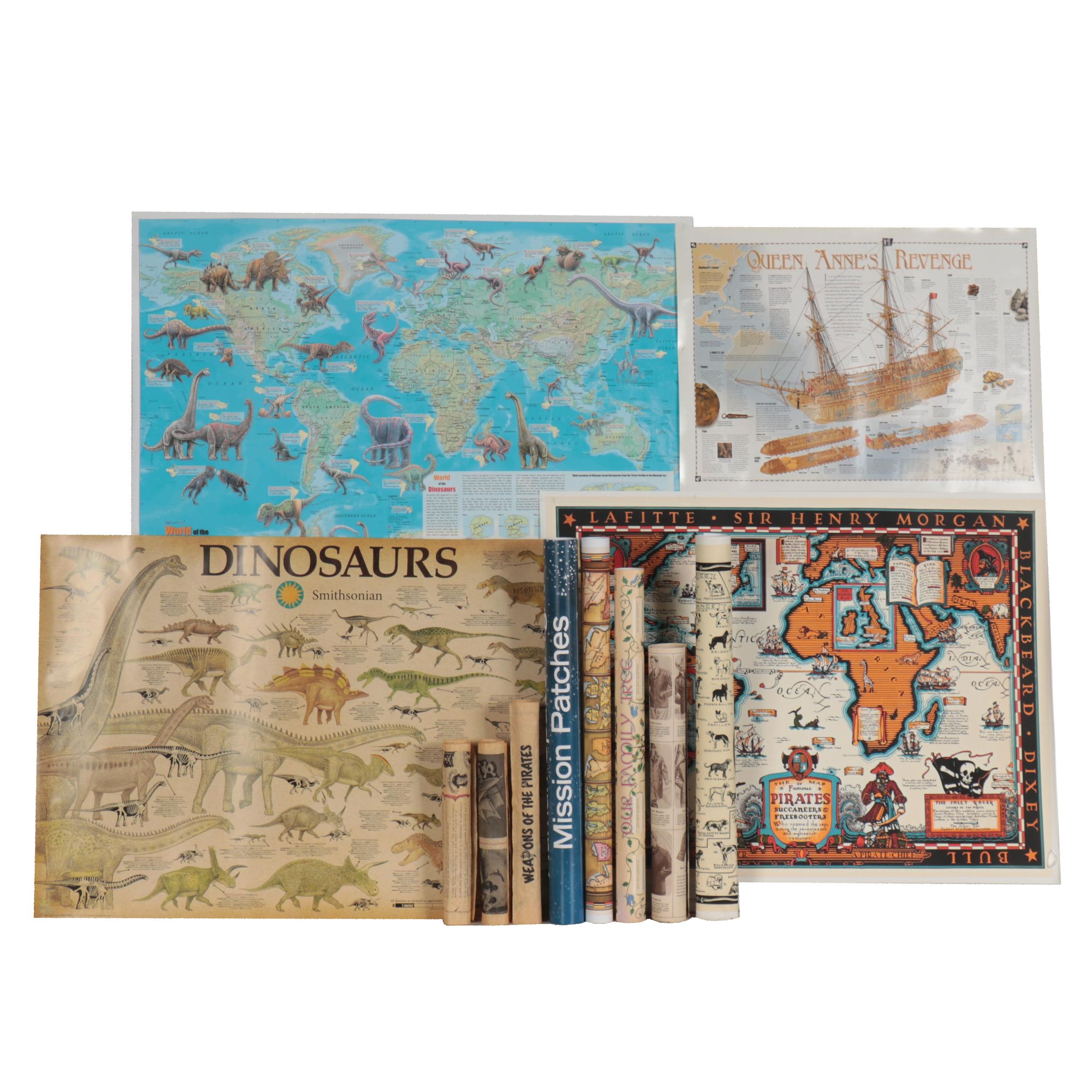 Lithographs, Digital and Photomechanical Prints of Infographic Posters