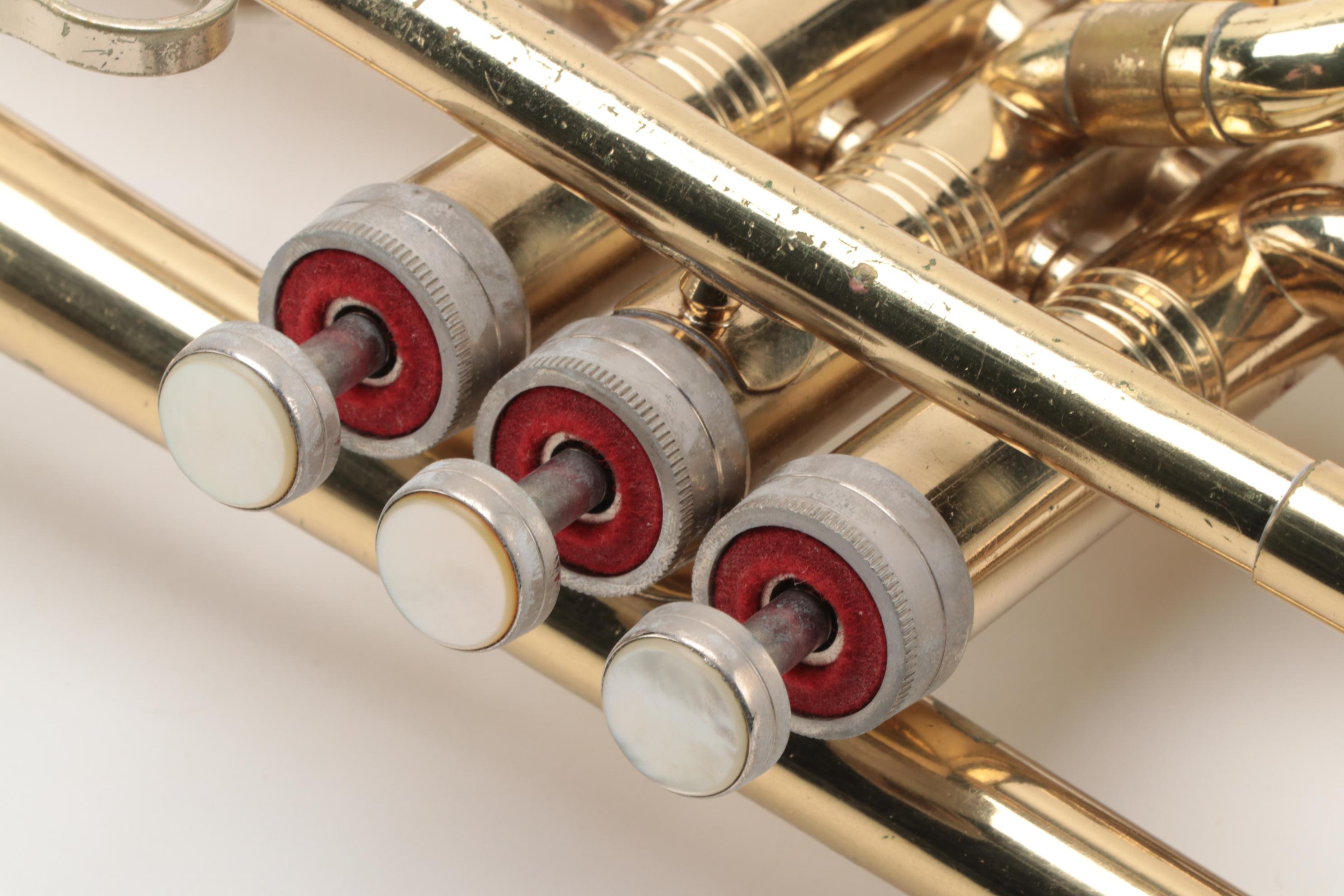 Conn Director Bb Trumpet with Case and Shastock Straight Mute