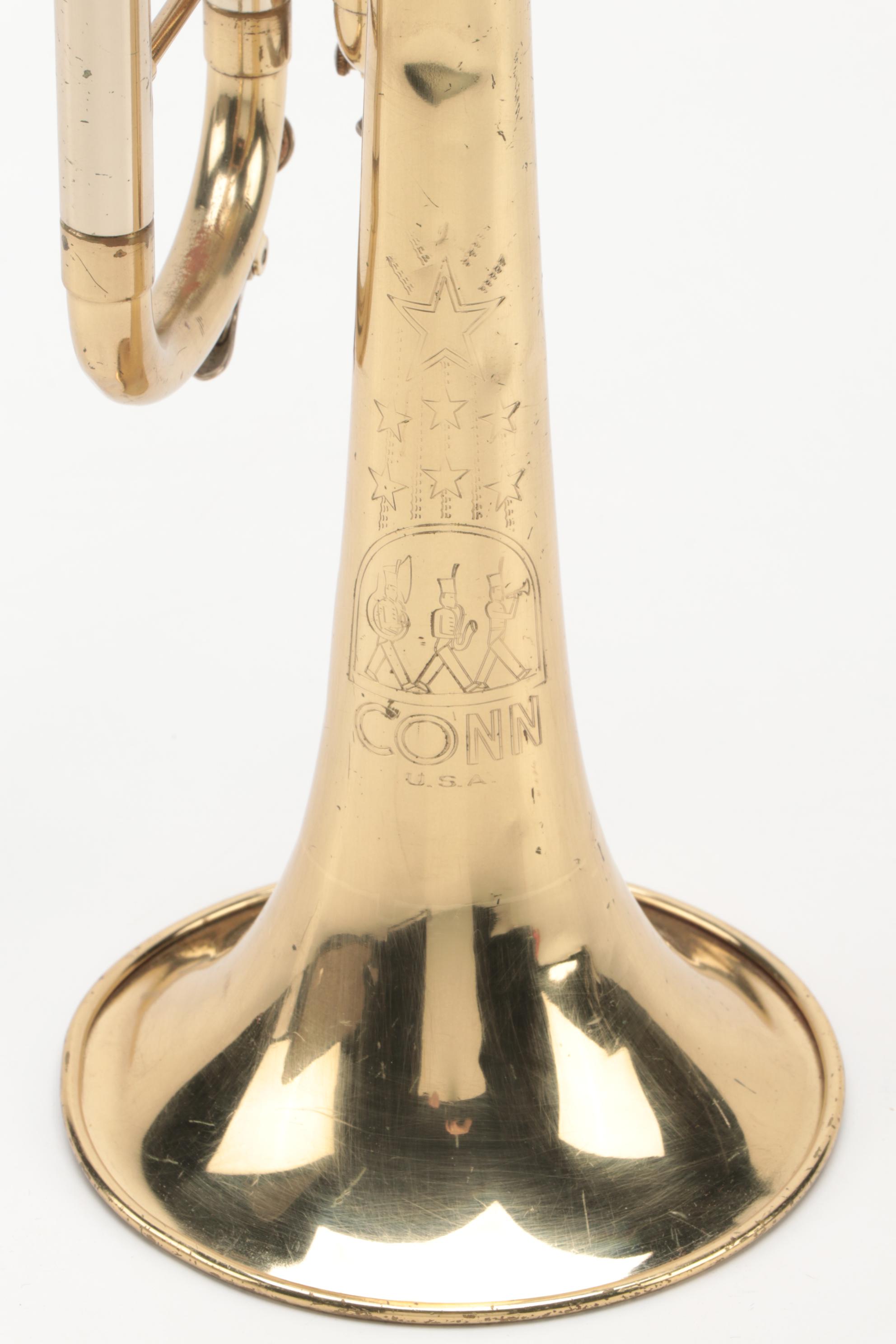 Conn Director Bb Trumpet with Case and Shastock Straight Mute