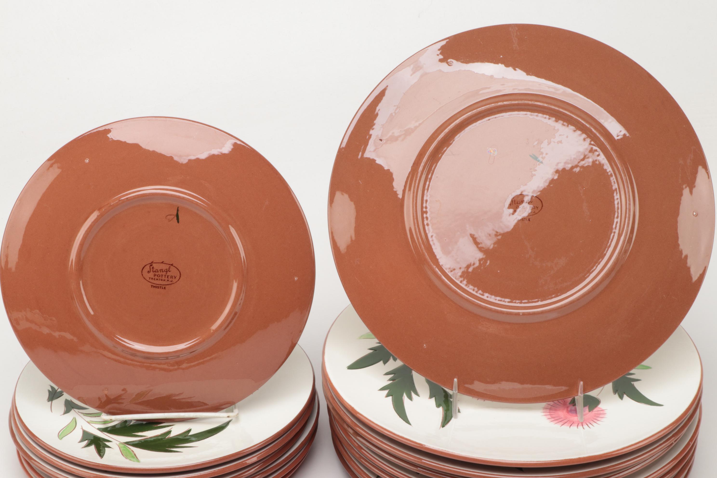 Stangl Pottery "Thistle" Ceramic Dinnerware and Serveware, 1951–1978