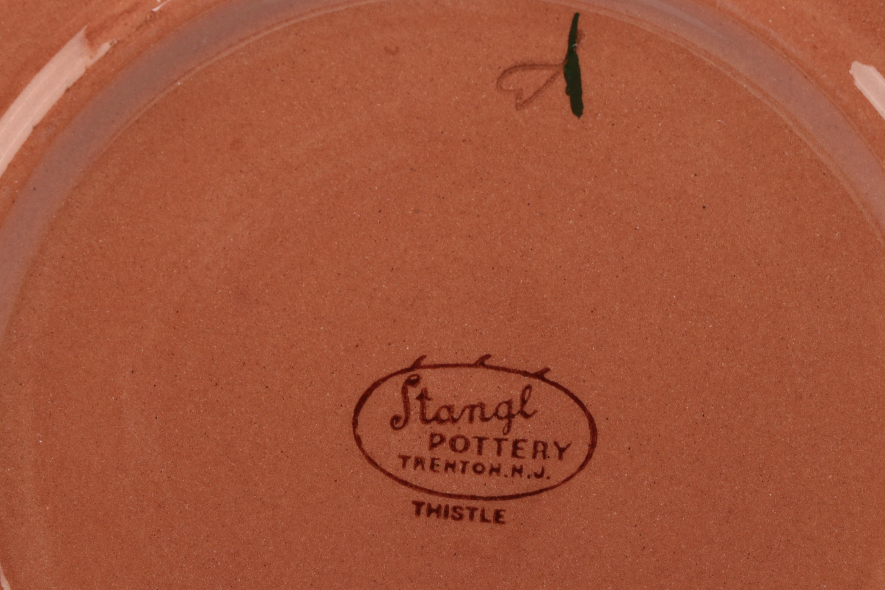 Stangl Pottery "Thistle" Ceramic Dinnerware and Serveware, 1951–1978