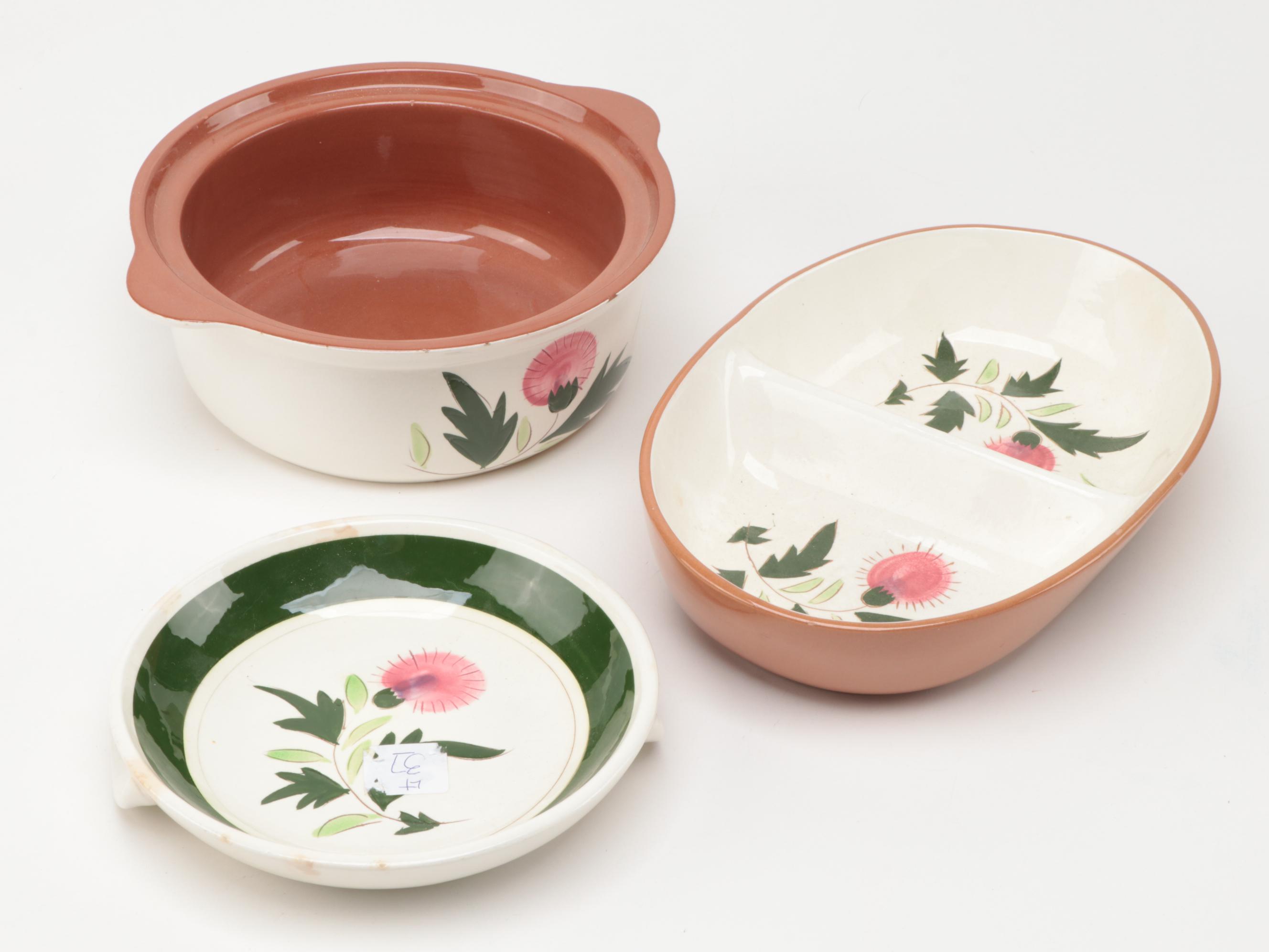 Stangl Pottery "Thistle" Ceramic Dinnerware and Serveware, 1951–1978