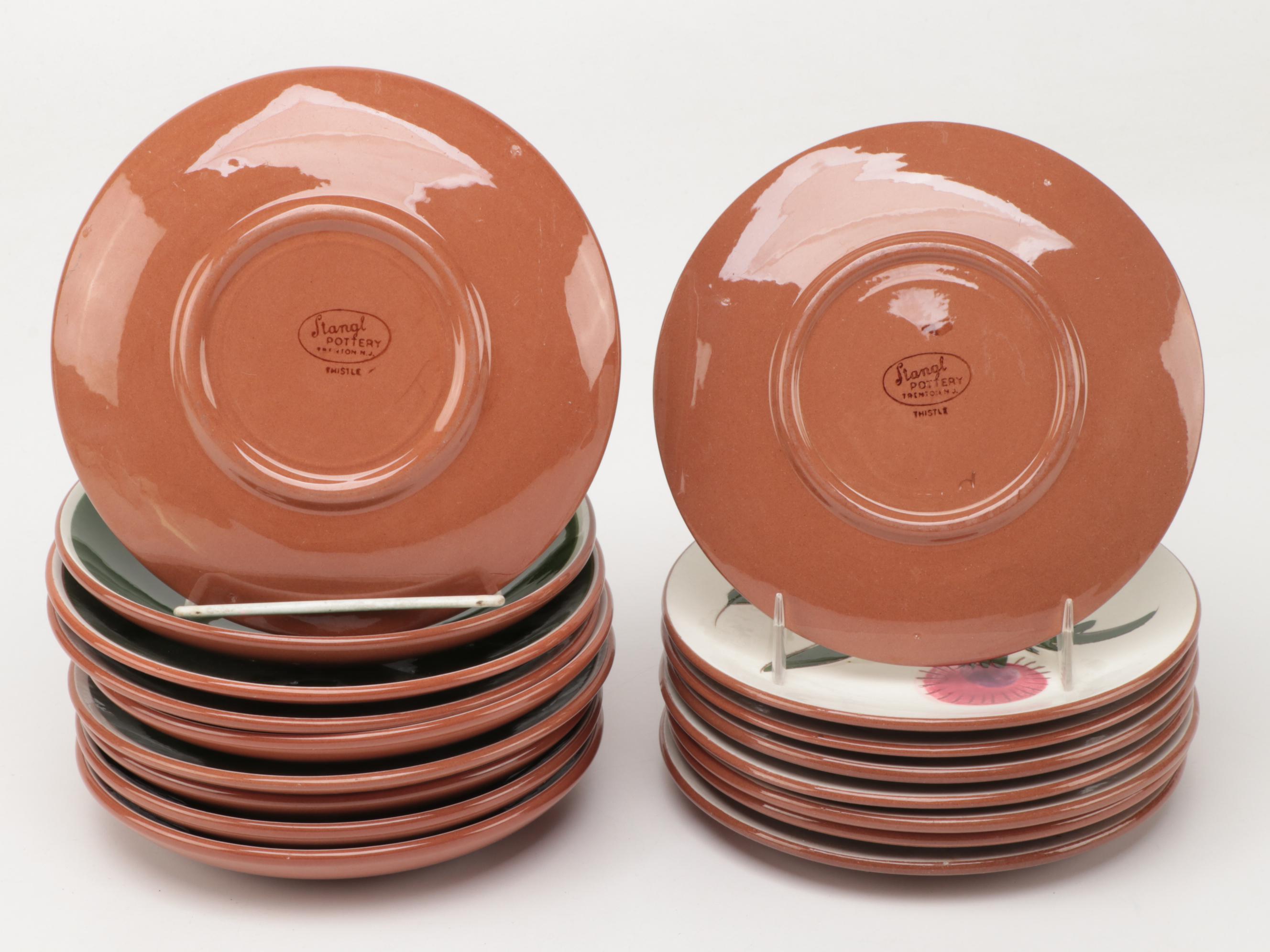 Stangl Pottery "Thistle" Ceramic Dinnerware and Serveware, 1951–1978