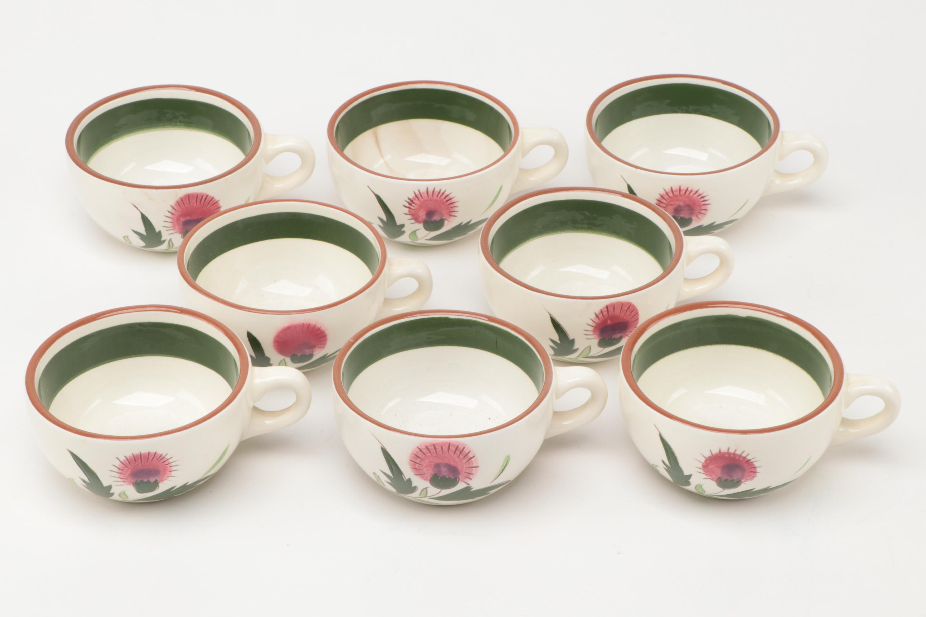 Stangl Pottery "Thistle" Ceramic Dinnerware and Serveware, 1951–1978