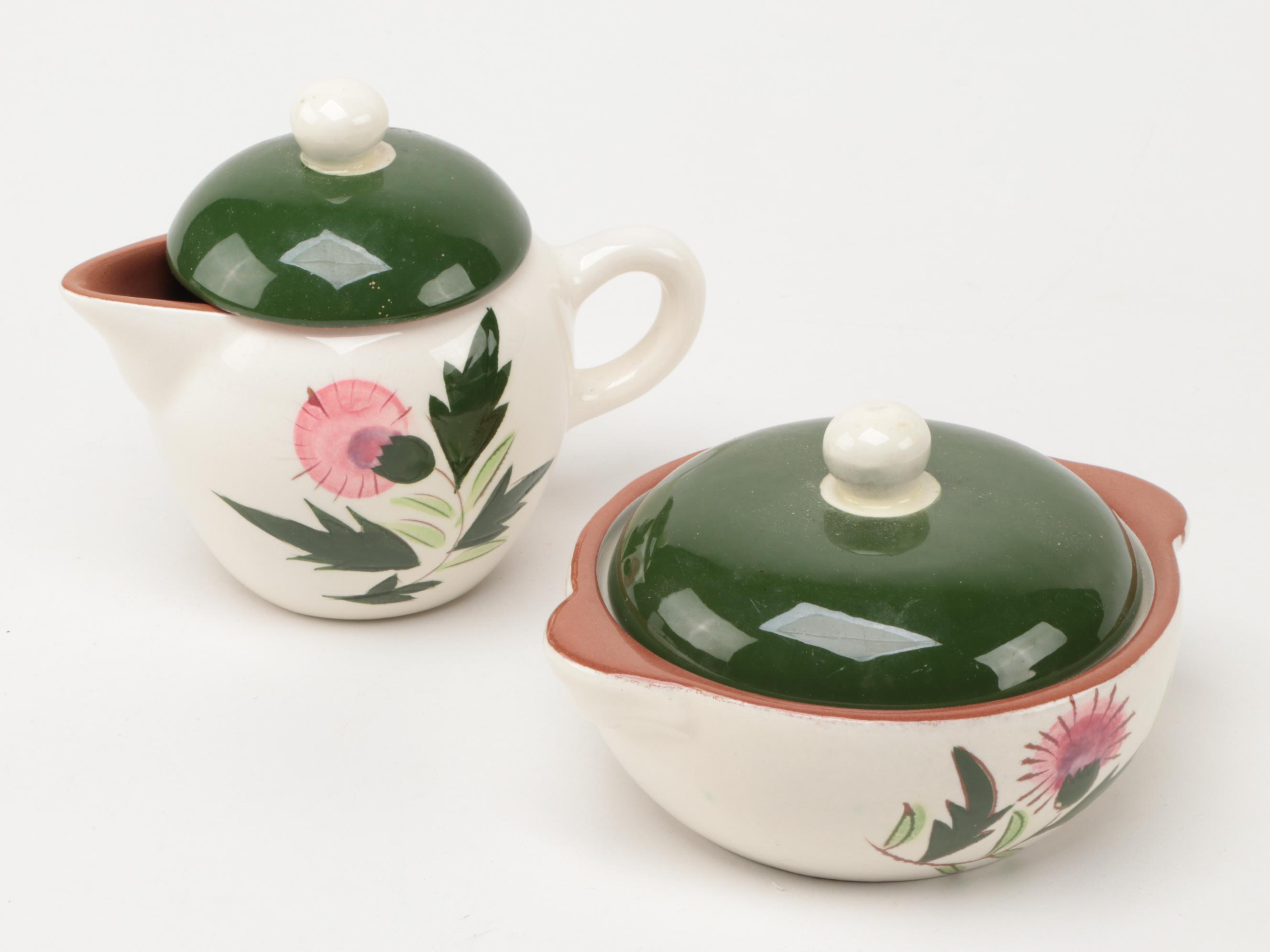 Stangl Pottery "Thistle" Ceramic Dinnerware and Serveware, 1951–1978