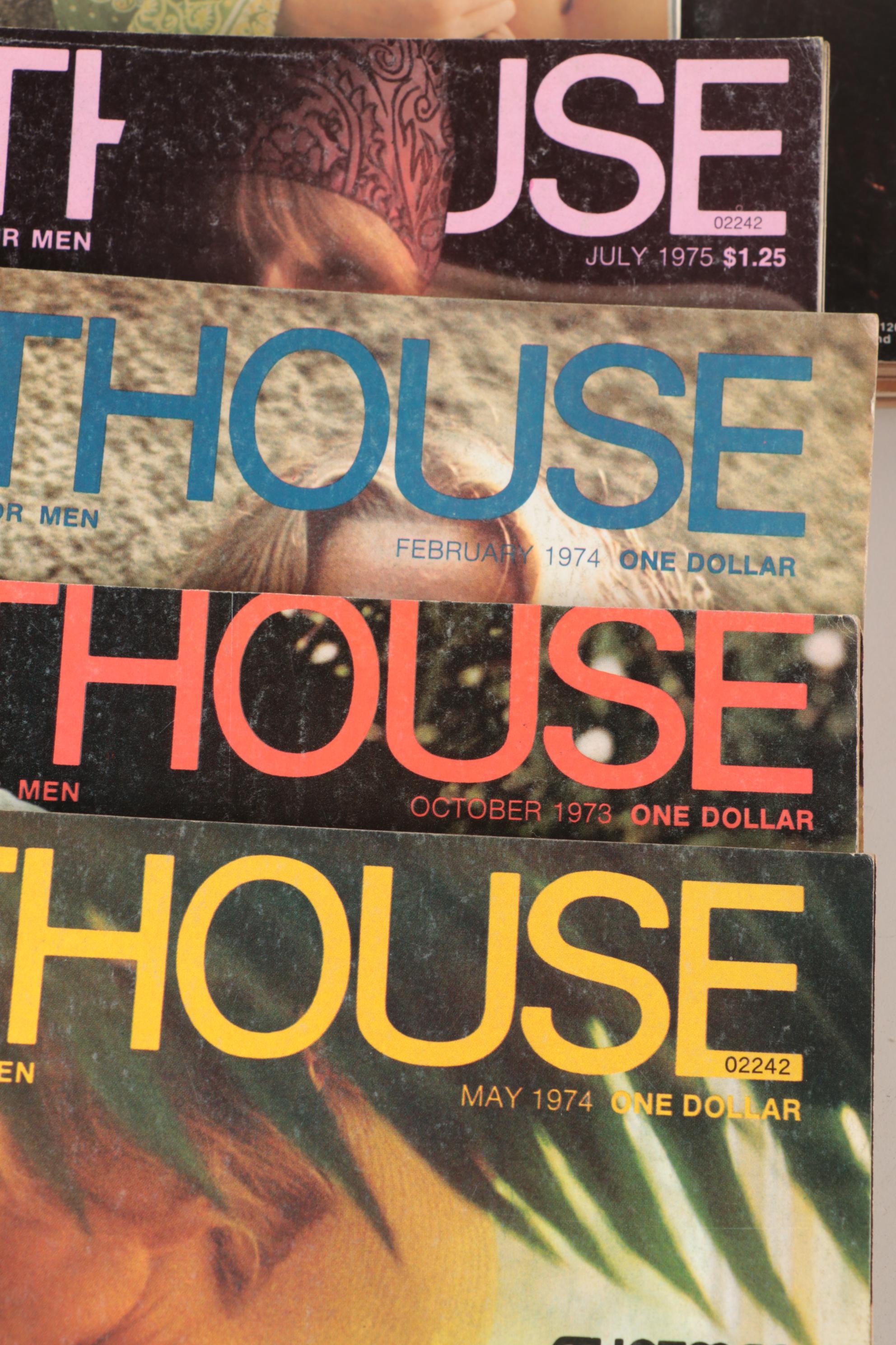 "Penthouse" Magazines Including "Special Anniversary Issue" and More, 1970s