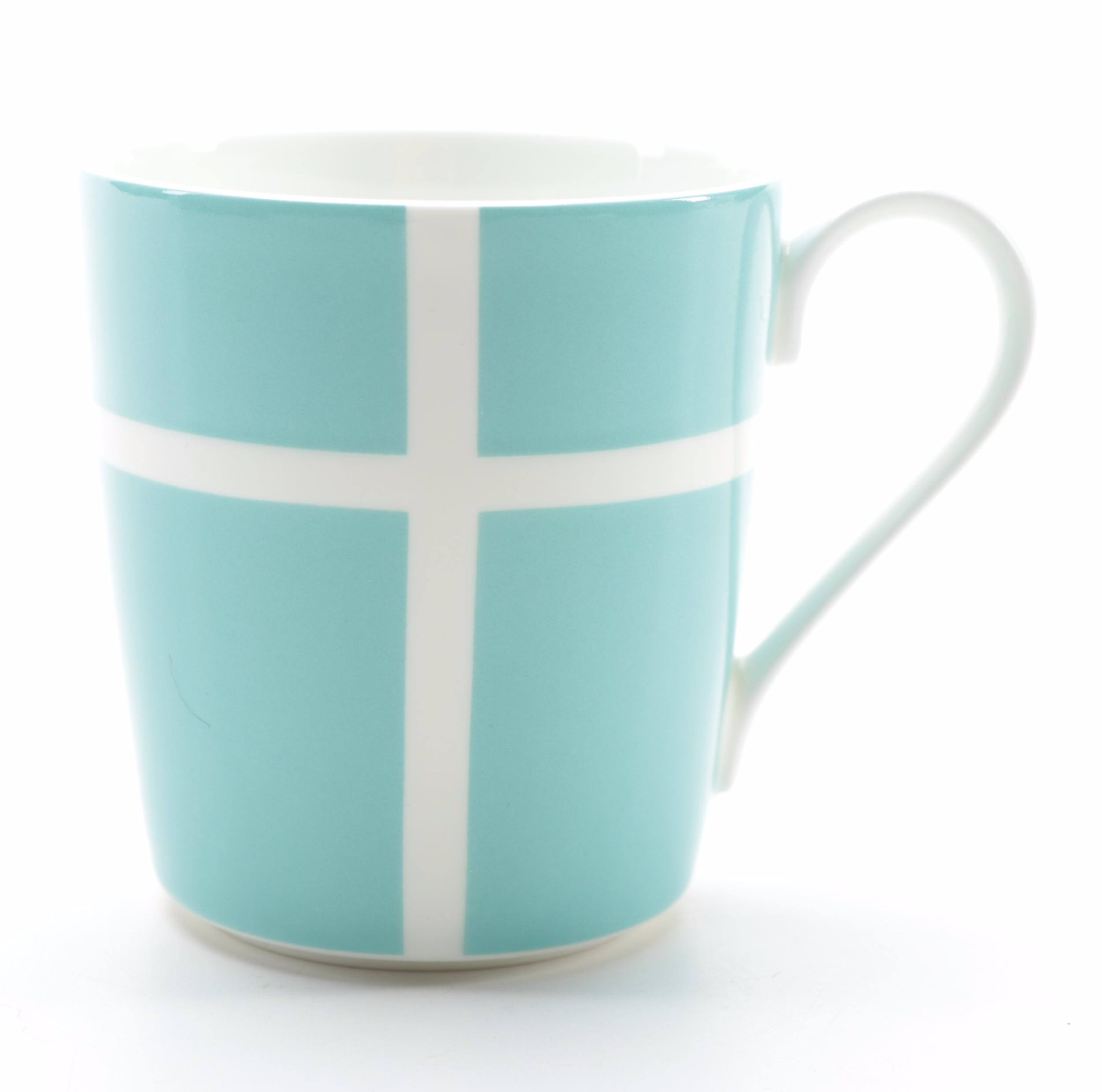Tiffany & Co. "Tiffany Blue Box" Porcelain Mug with Box, 2011–2014
