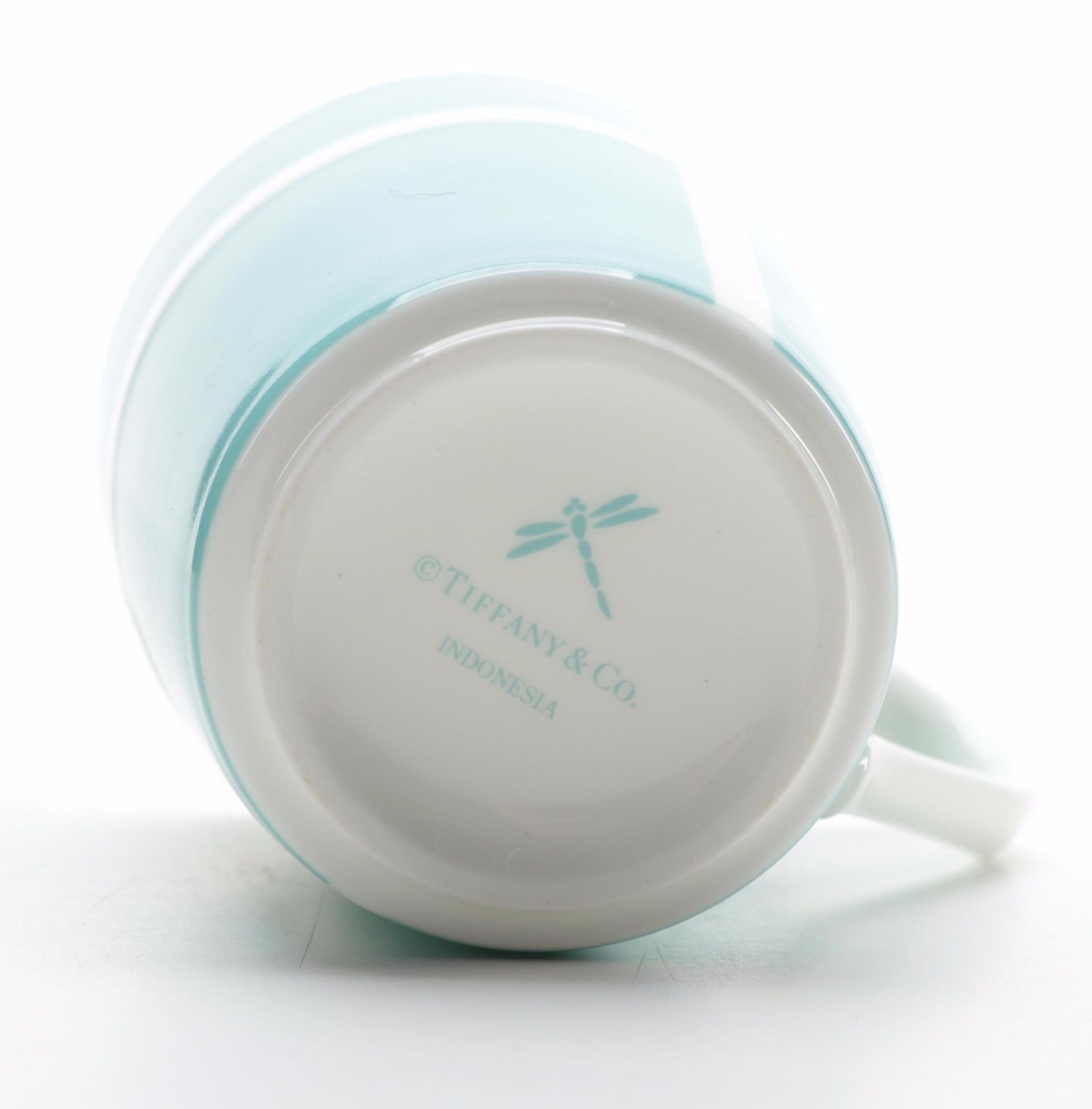 Tiffany & Co. "Tiffany Blue Box" Porcelain Mug with Box, 2011–2014