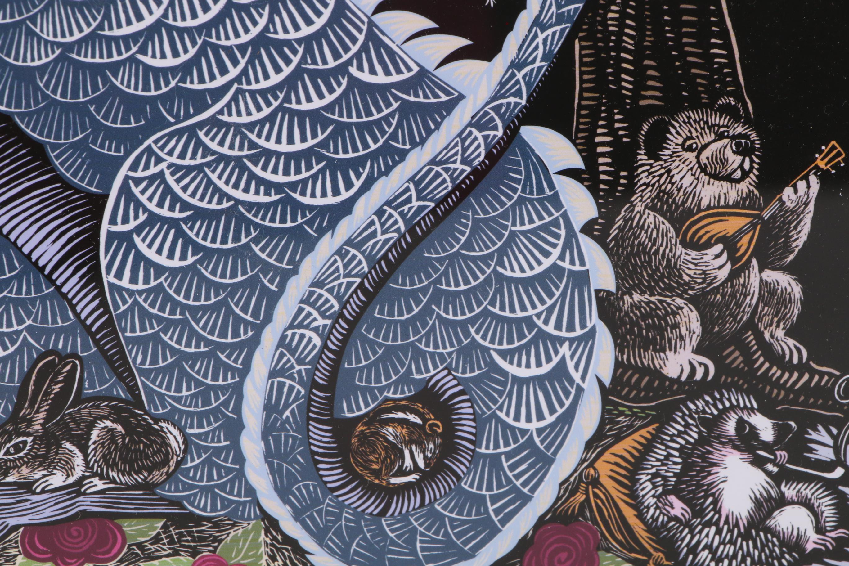 Evangelia Philippidis Giclée "Ms. Malecent's Tea Party," 2019