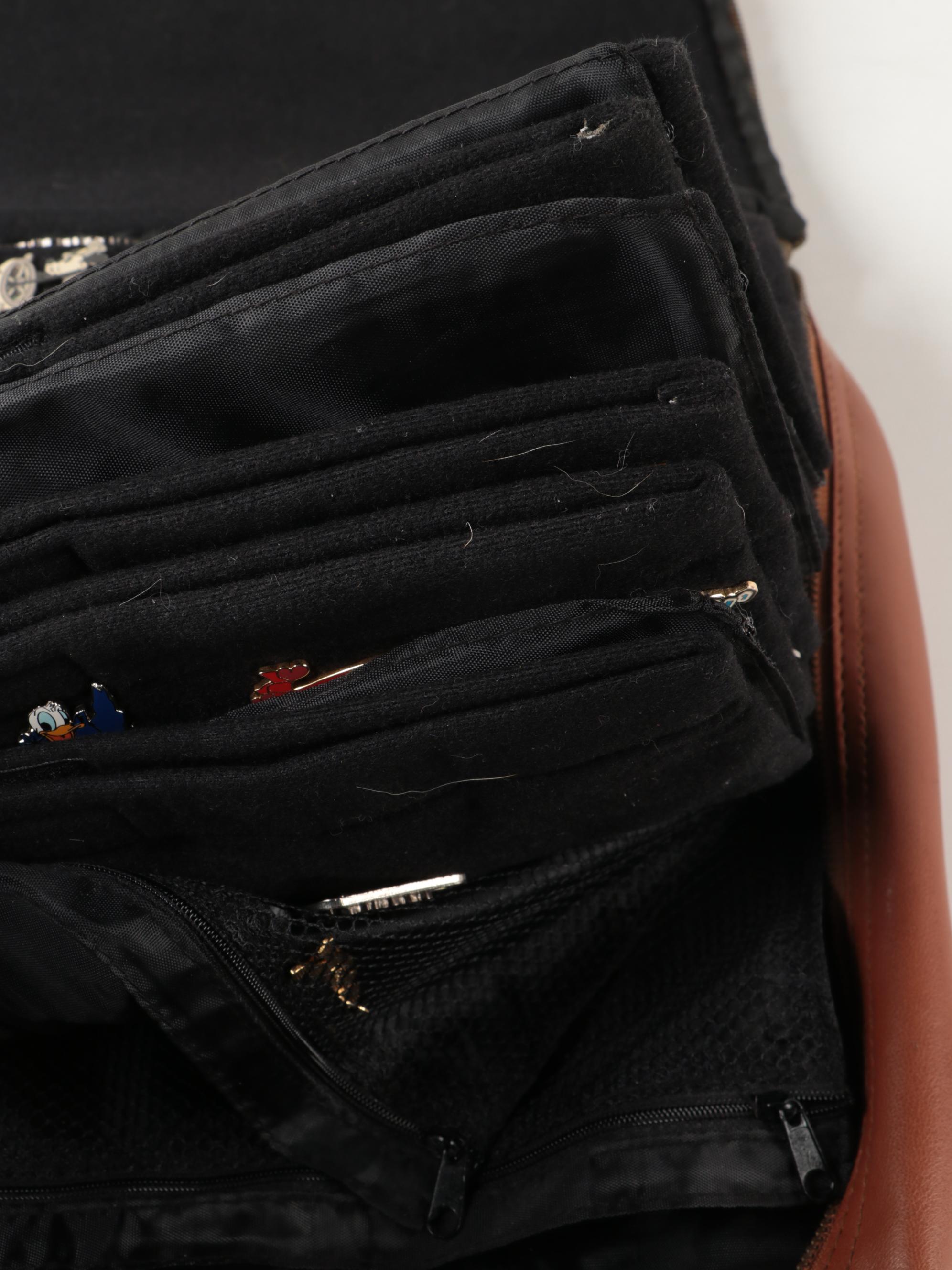 Disney Character Pinbacks Including Mickey, Winnie, Donald, Dumbo, and More