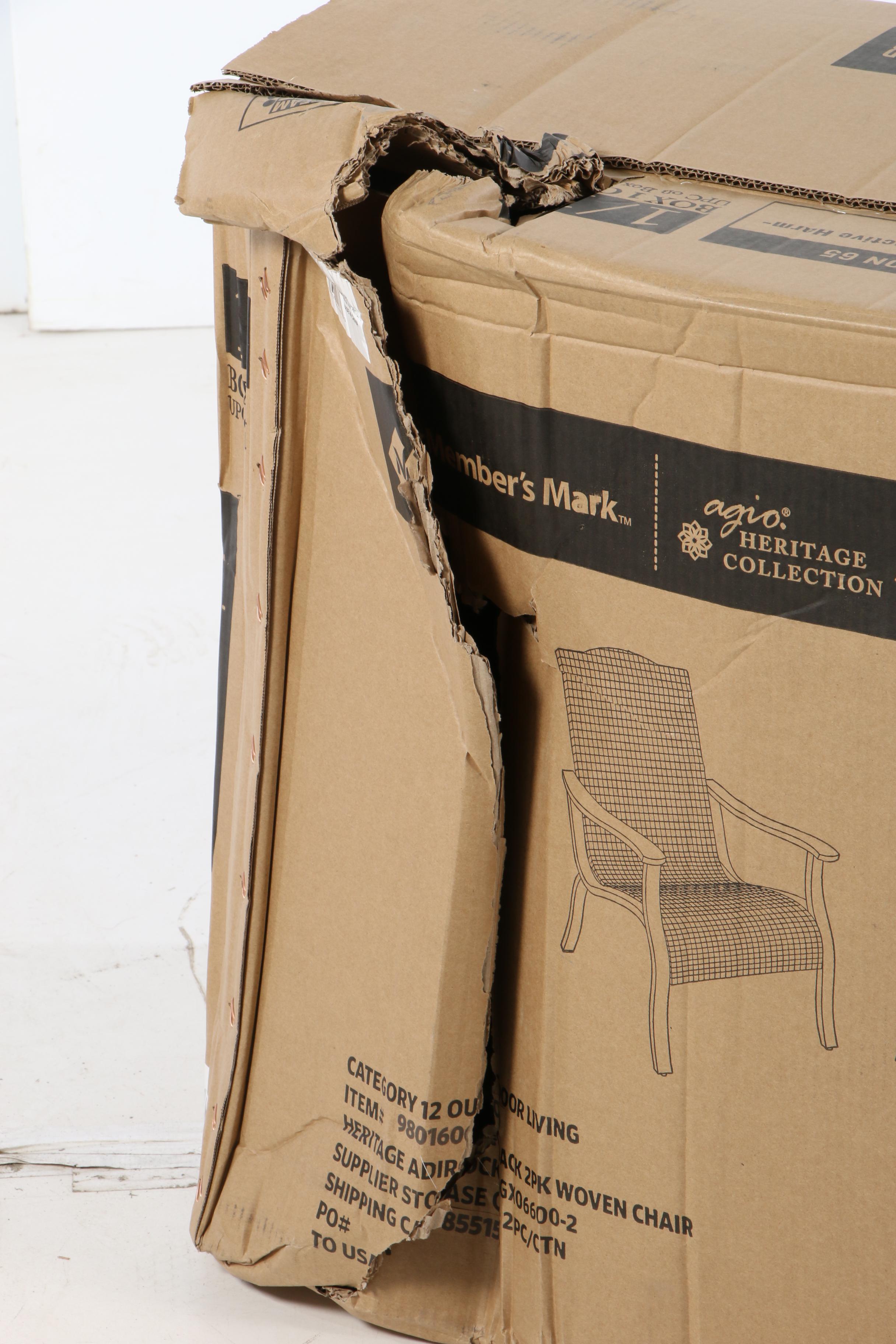 Member's Mark "Agio Heritage Collection" Woven Adirondack Chairs