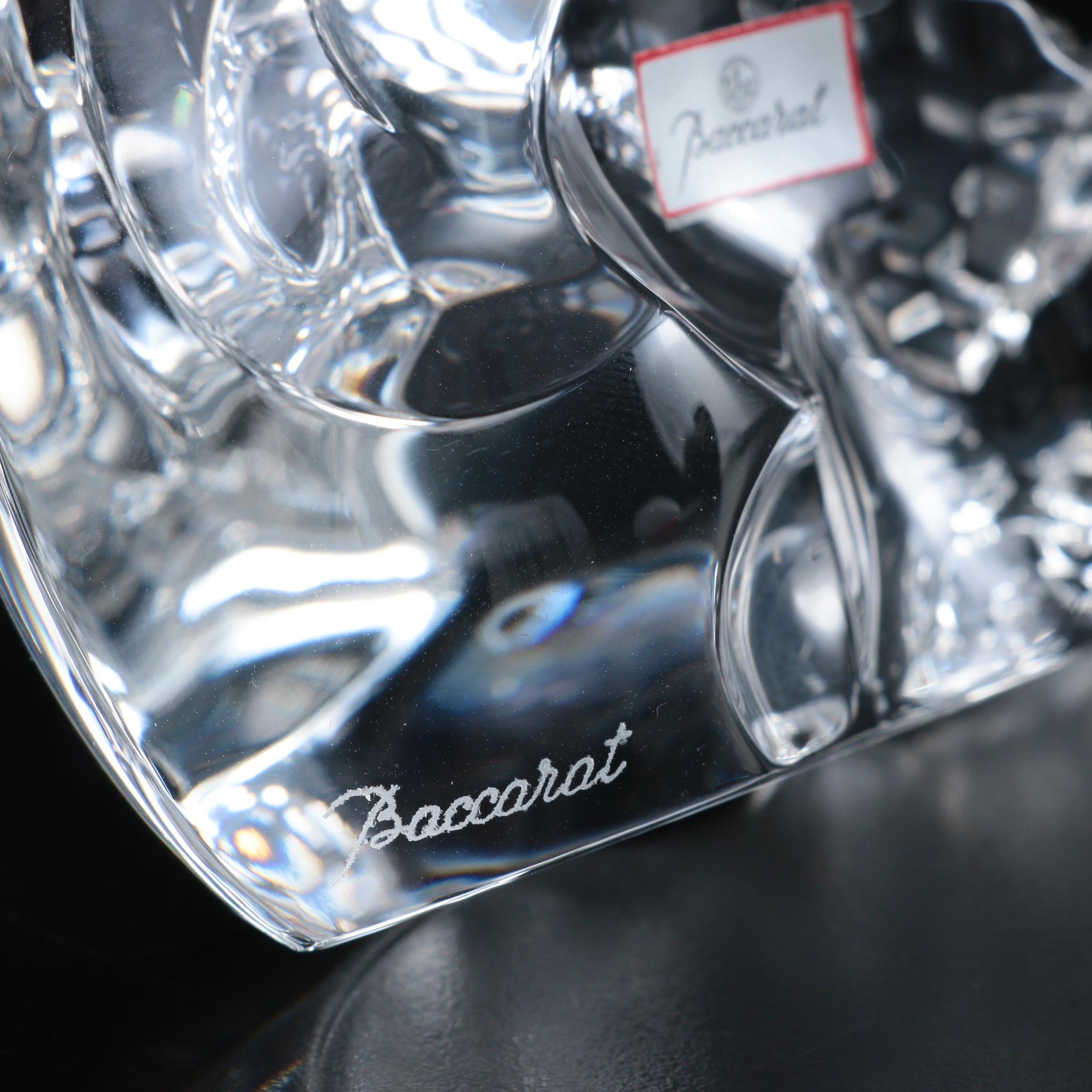 Baccarat Crystal Dragon Figurine