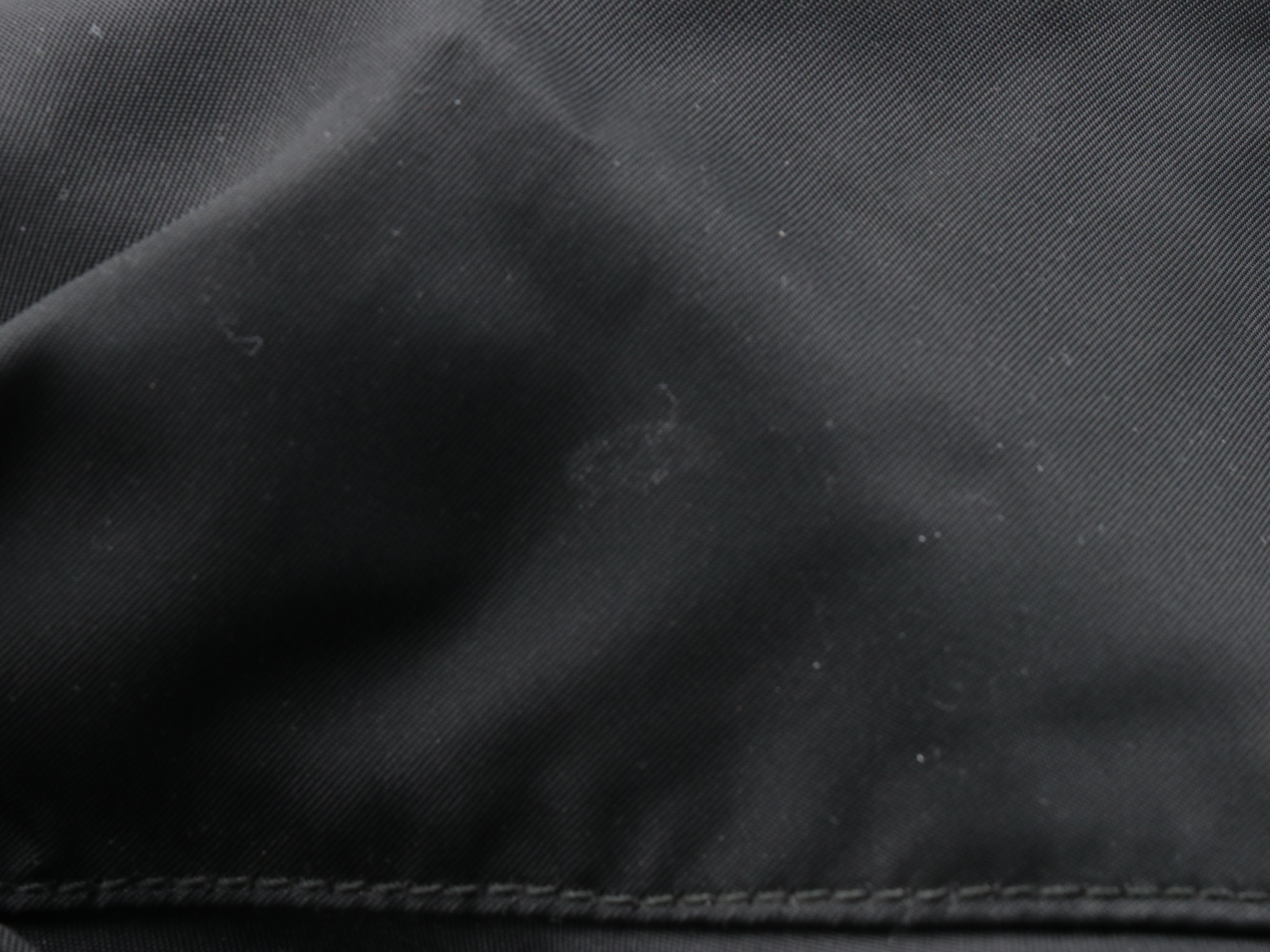 Prada Bauletto Bow Two-Way Bag BN1845 in Tessuto Nylon with Leather Trim