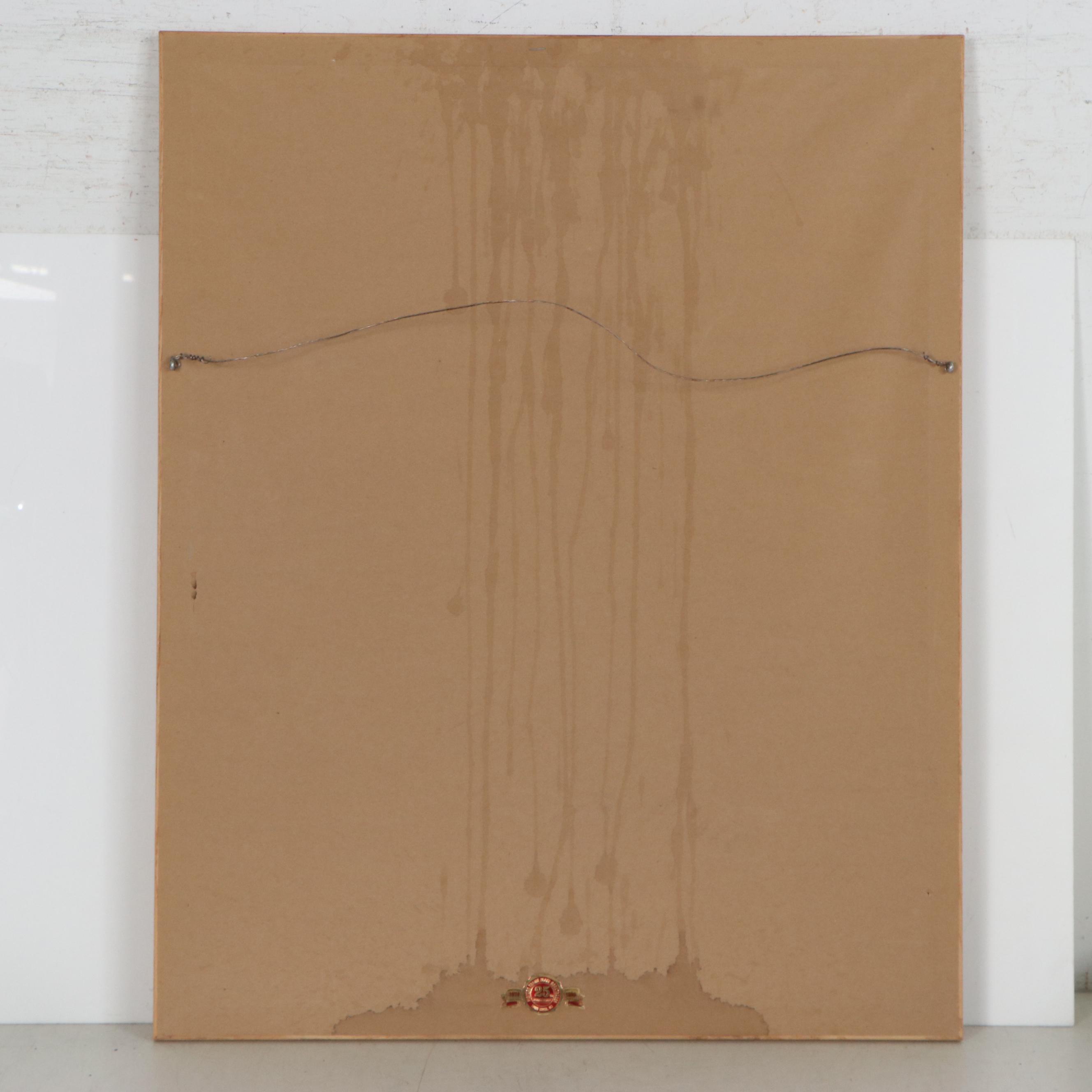 Offset Lithograph after Mousie "Mardi Gras Valentine," 21st Century