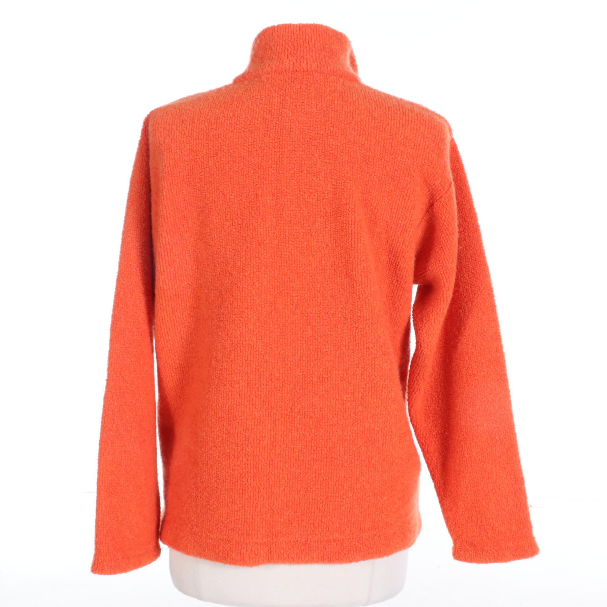 Johnston's of Elgin Cashmere Loop Knit Henley Sweater, Made in Scotland