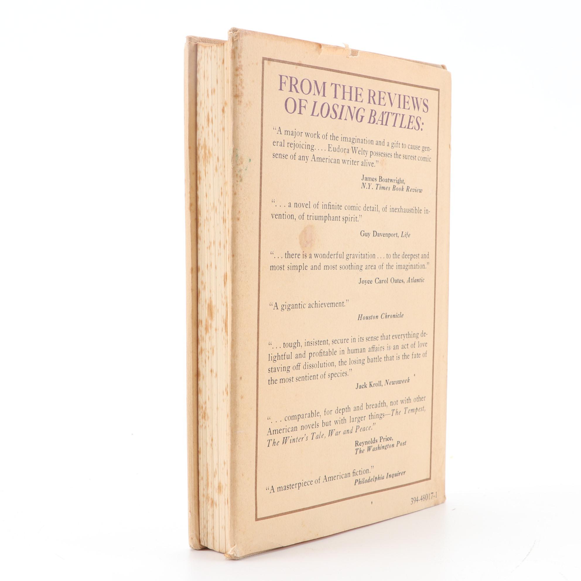 First Edition "The Optimist's Daughter" by Eudora Welty, 1972