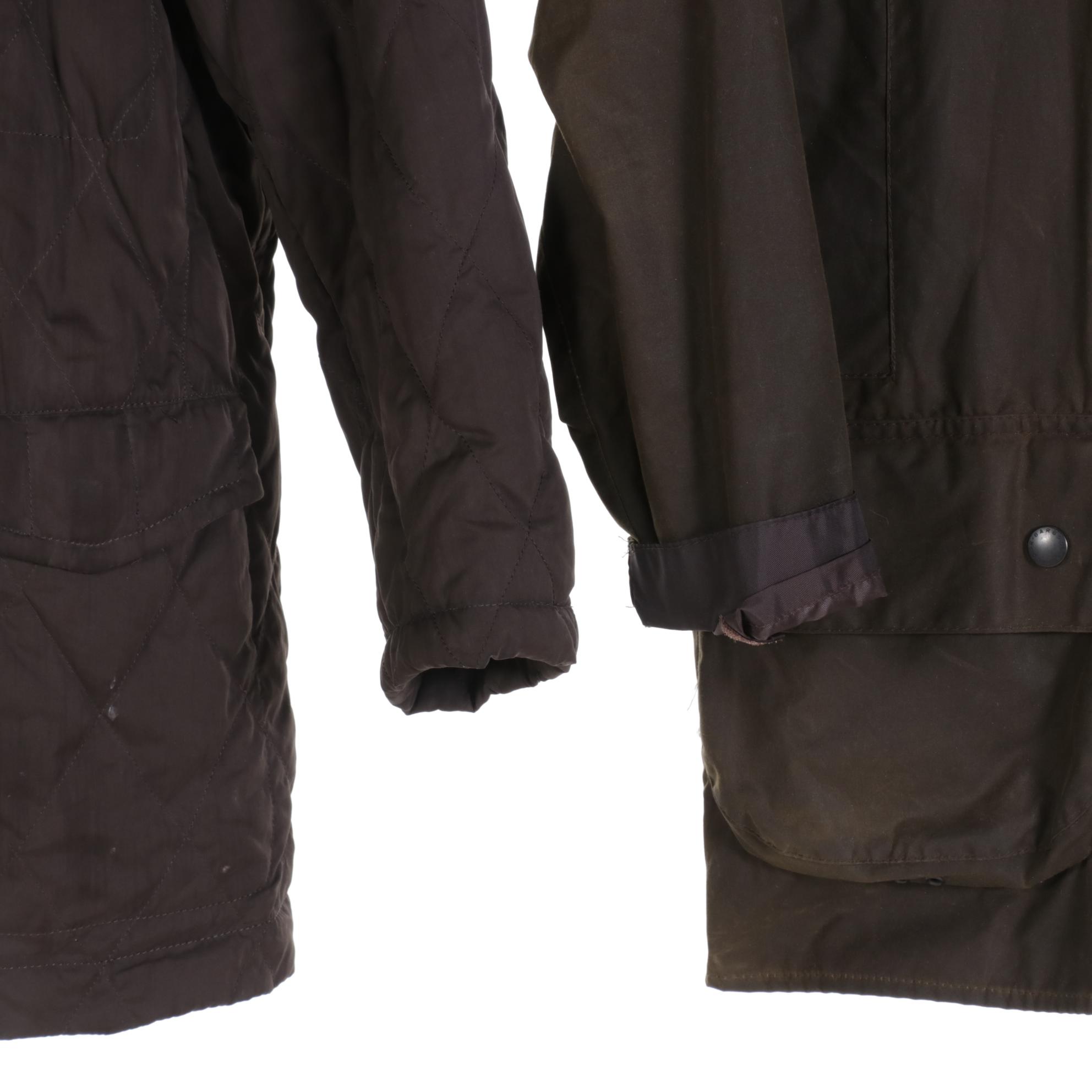 Barbour and Allegri Men's Jackets Featuring Goose Down and Waxed Cotton