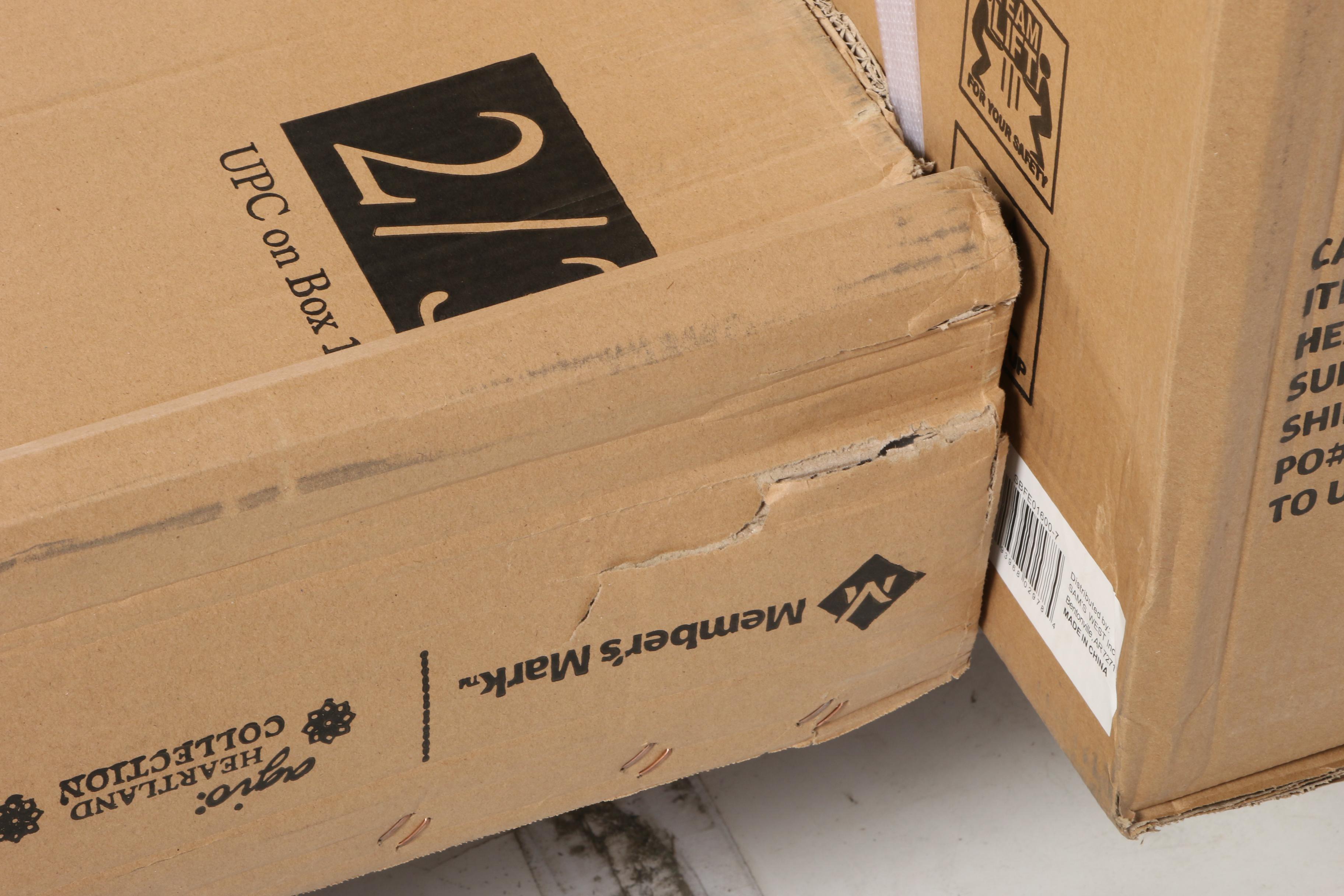 Member's Mark Contemporary "Agio Heartland Collection" Seven-Piece Dining Set