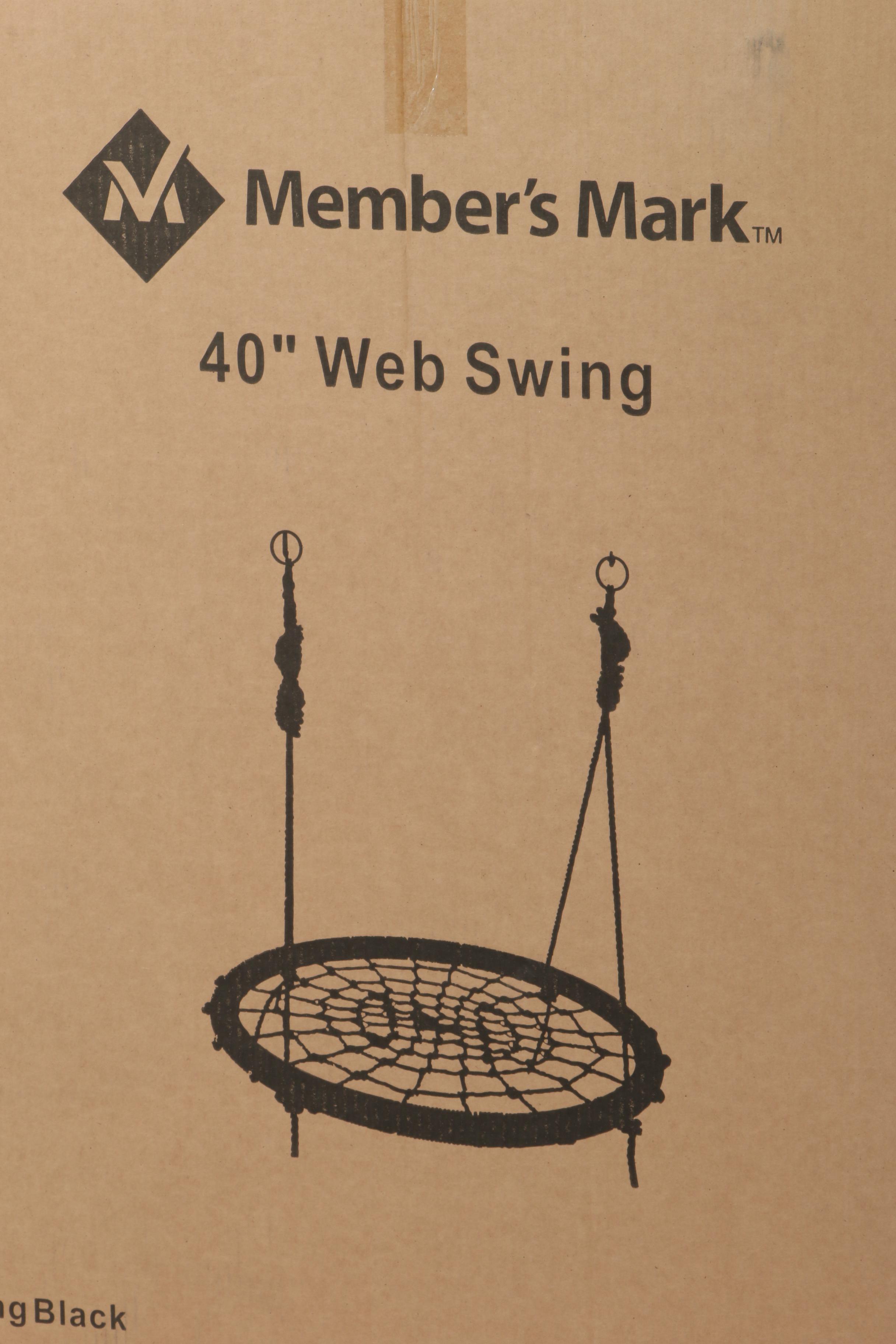 Member's Mark 40" Webbed Nest Tree Swing
