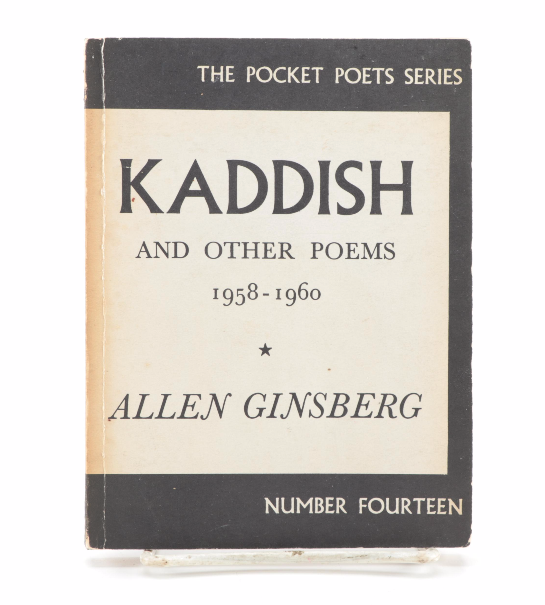 Signed "Turtle Island" by Gary Snyder with "Kaddish" by Allen Ginsberg