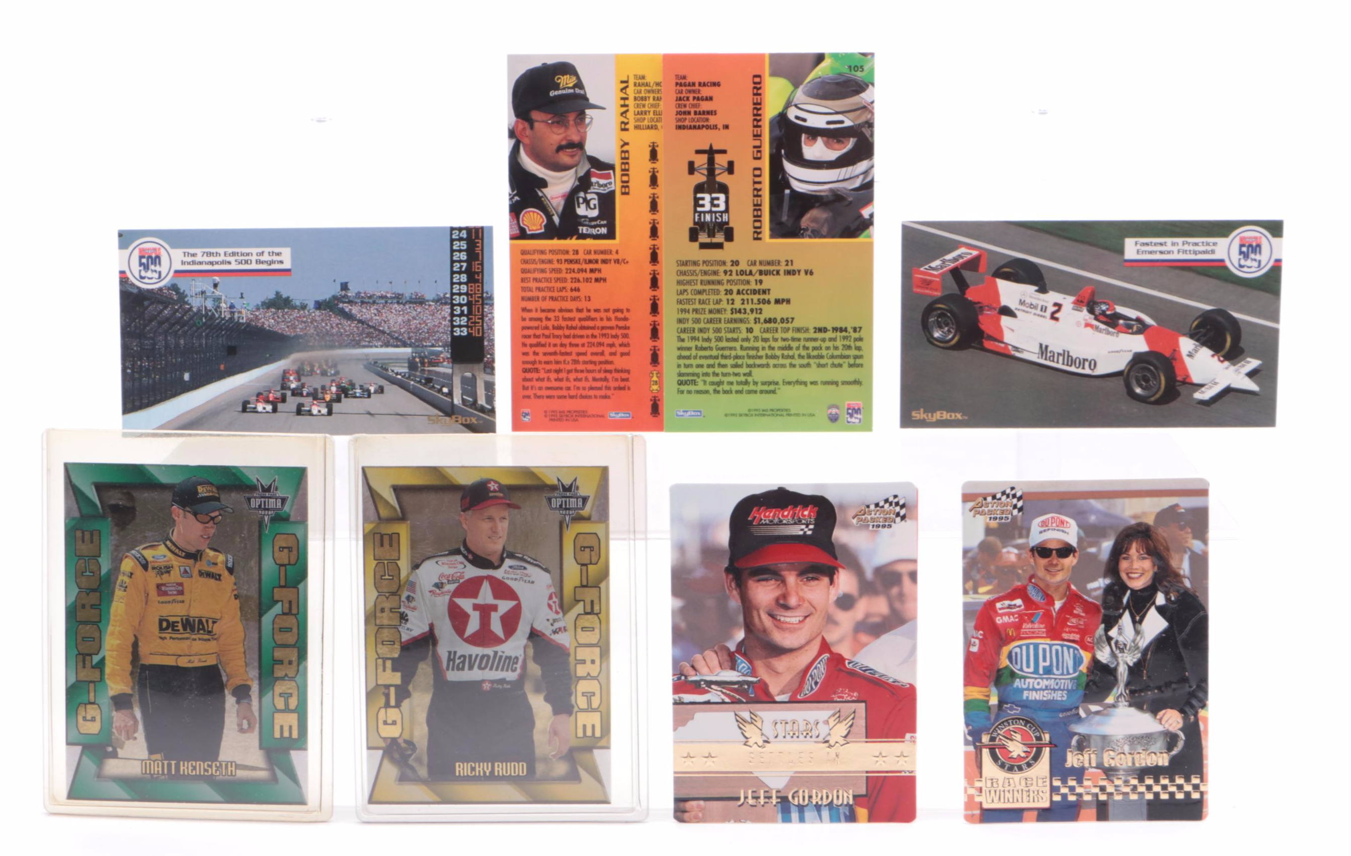 1980s-2010s Sports Trading Card Collection, Baseball and Auto Racing, 8500 Count