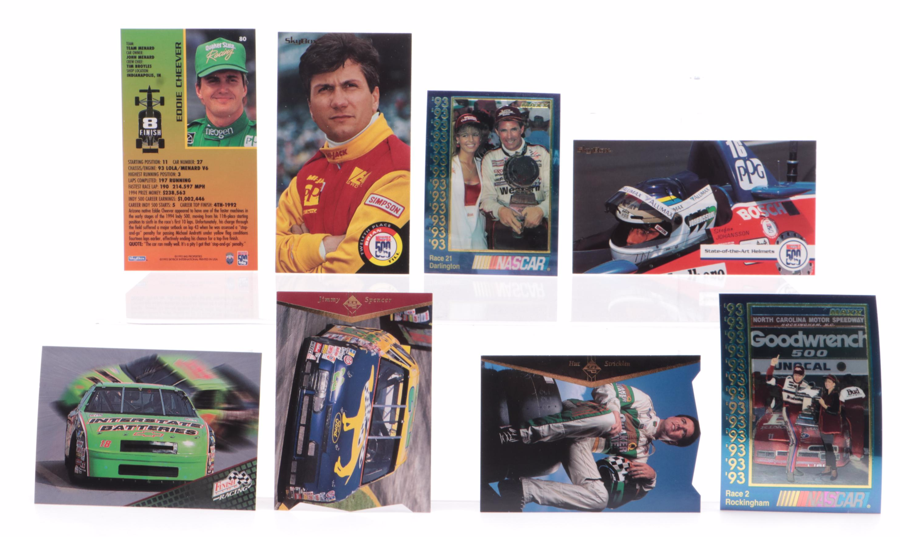1980s-2010s Sports Trading Card Collection, Baseball and Auto Racing, 8500 Count