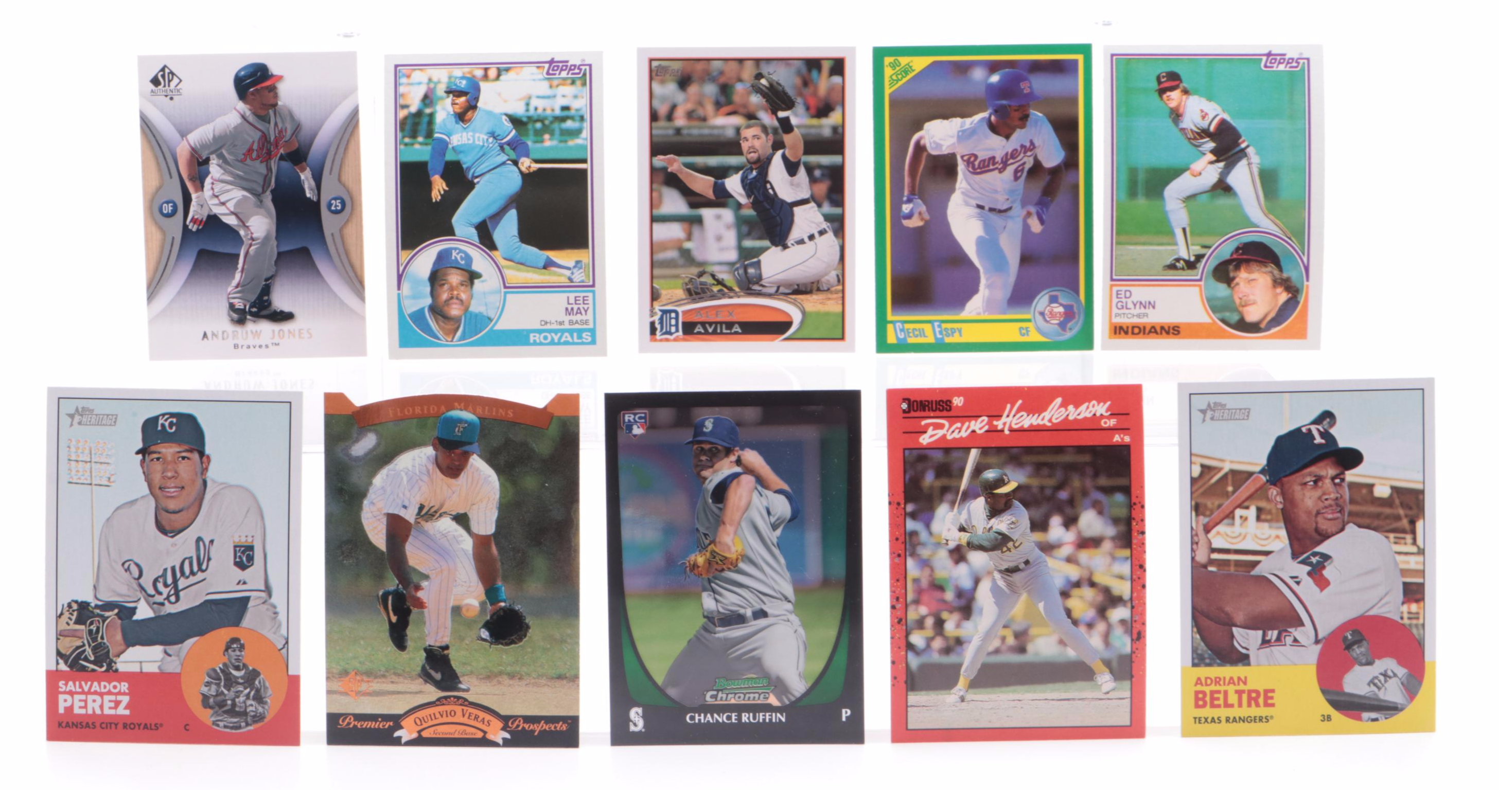 1980s-2010s Sports Trading Card Collection, Baseball and Auto Racing, 8500 Count