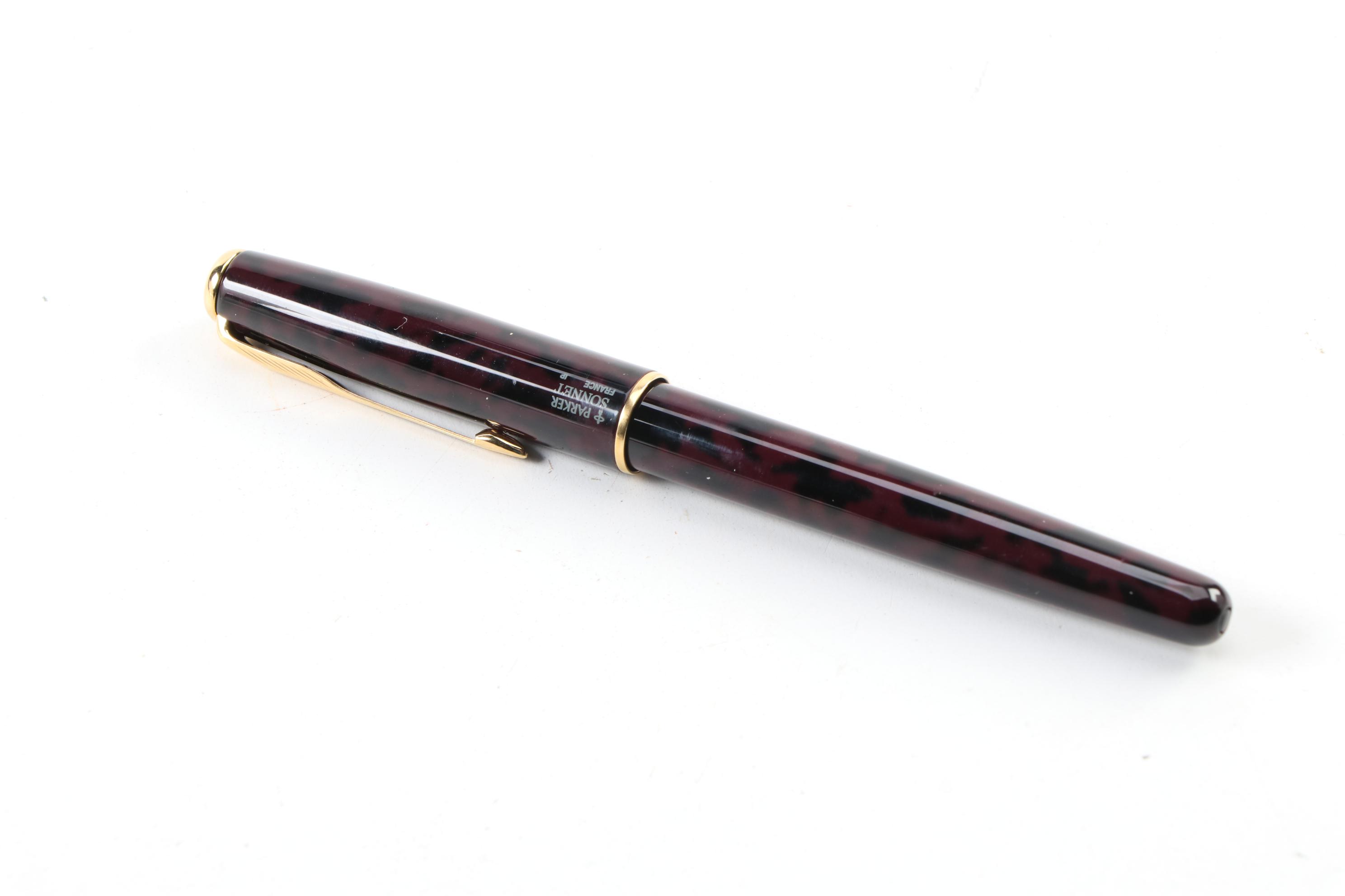 Parker "Insignia" Ballpoint Pen and Pencil with Parker "Sonnet" Ballpoint Pen